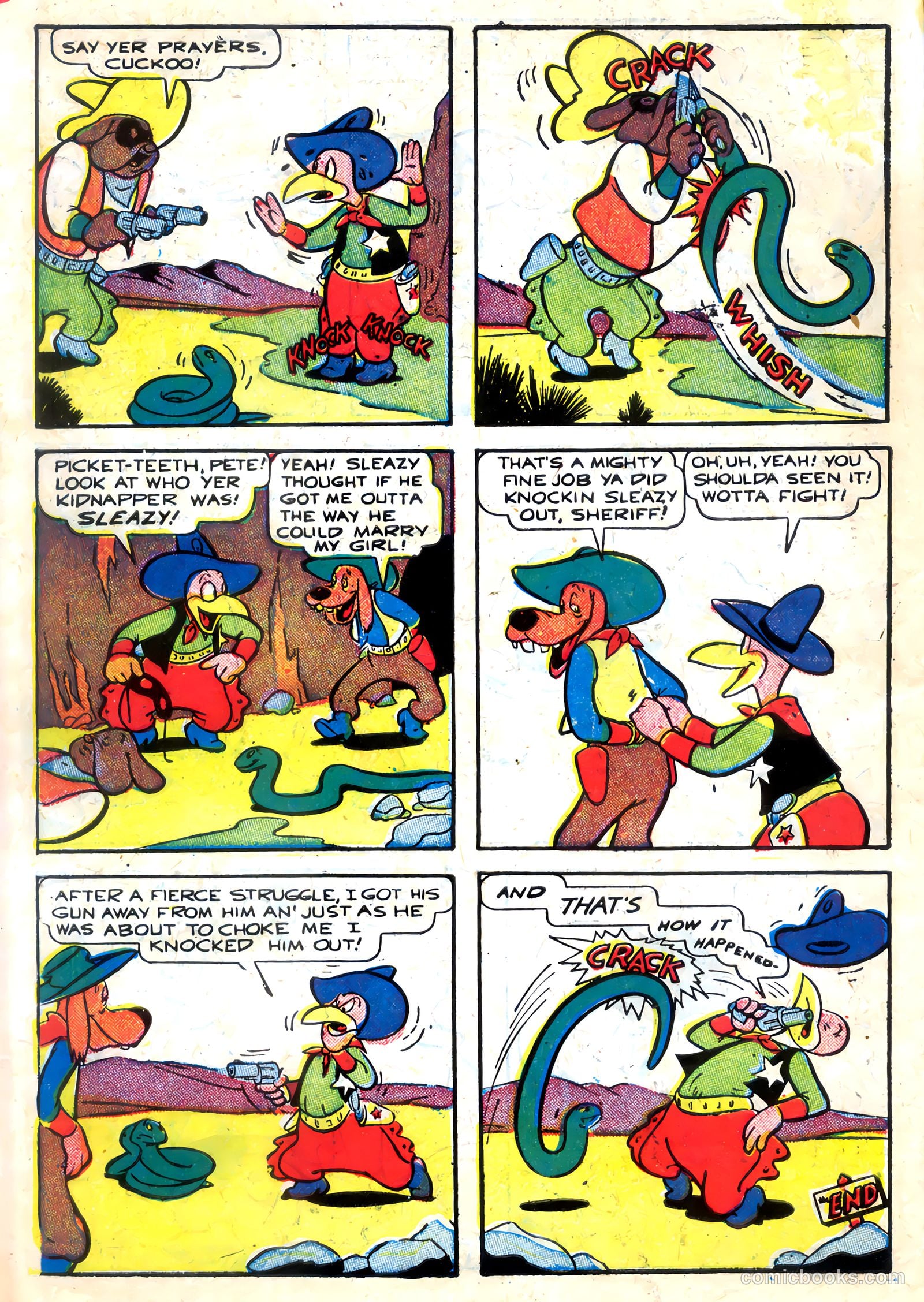 Cowboys 'n' Injuns #4 (1947) — page 34 of 36