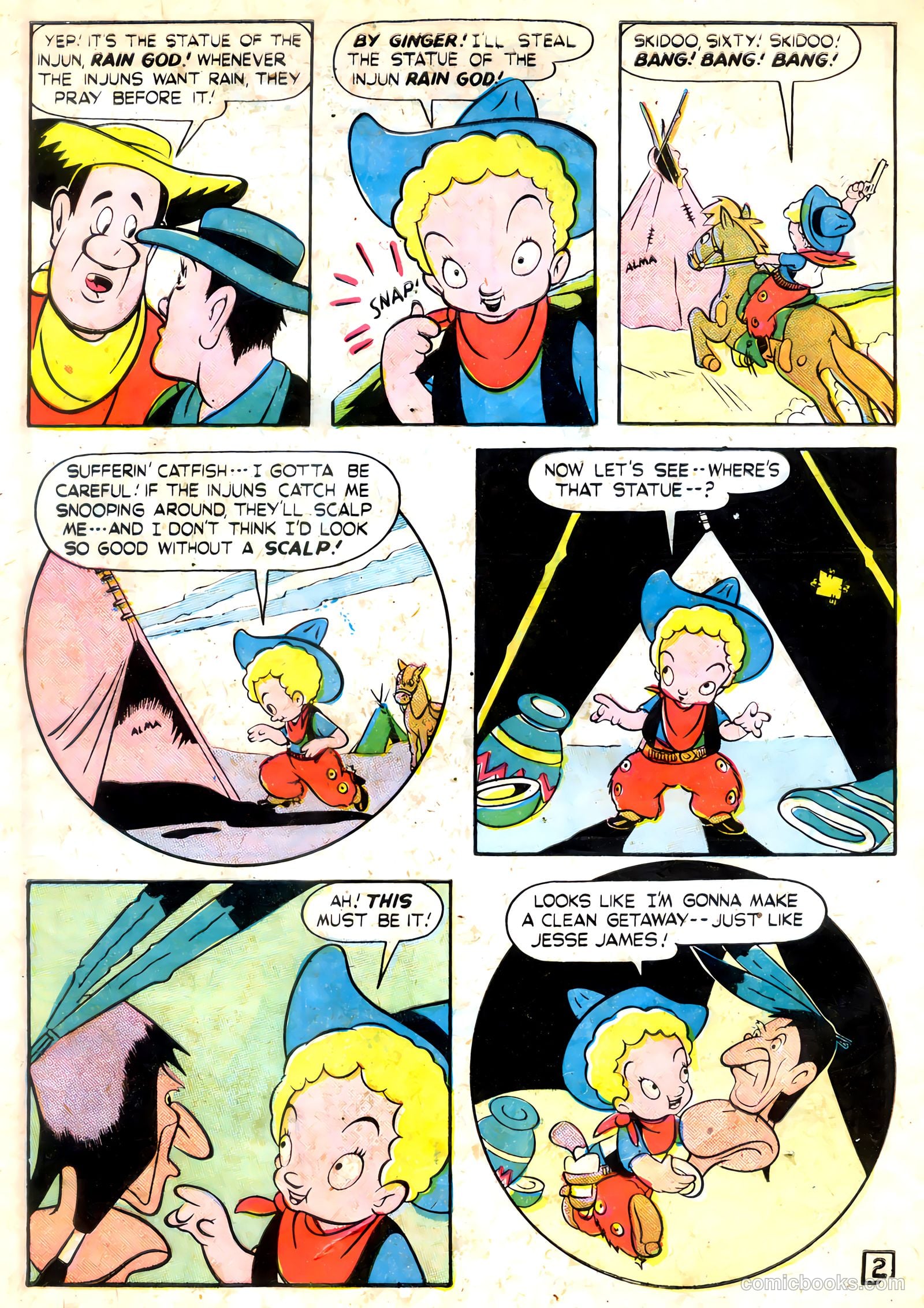 Cowboys 'n' Injuns #5 (1947) — page 4 of 36