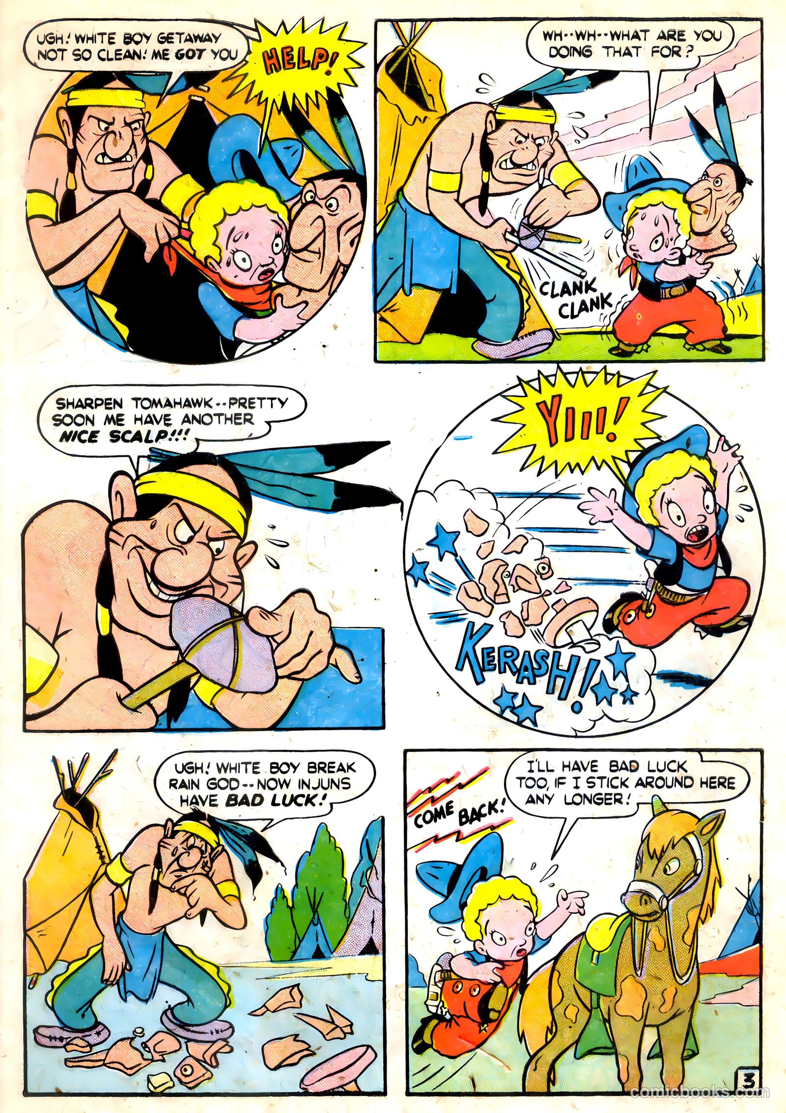 Cowboys 'n' Injuns #5 (1947) — page 5 of 36