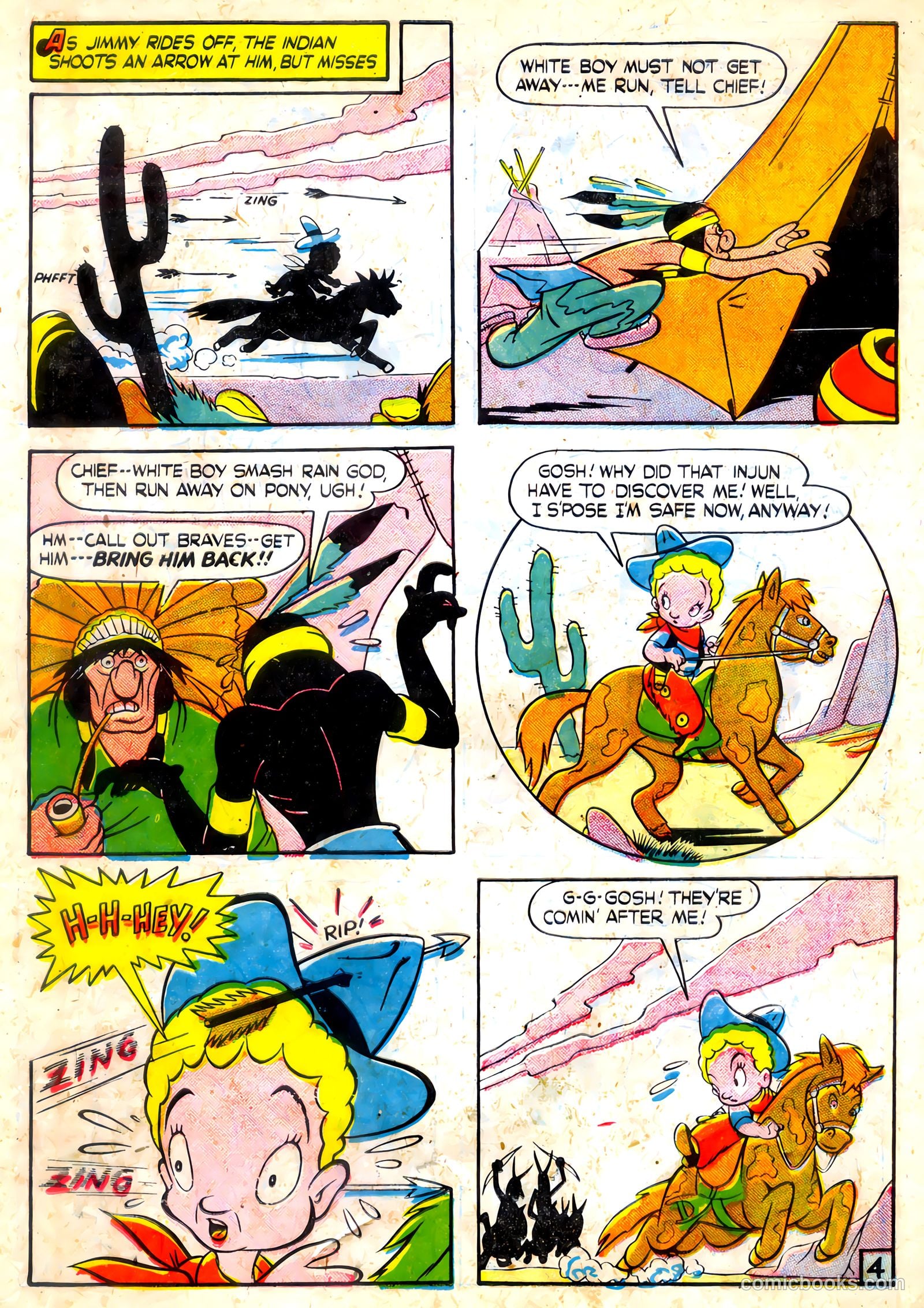 Cowboys 'n' Injuns #5 (1947) — page 6 of 36