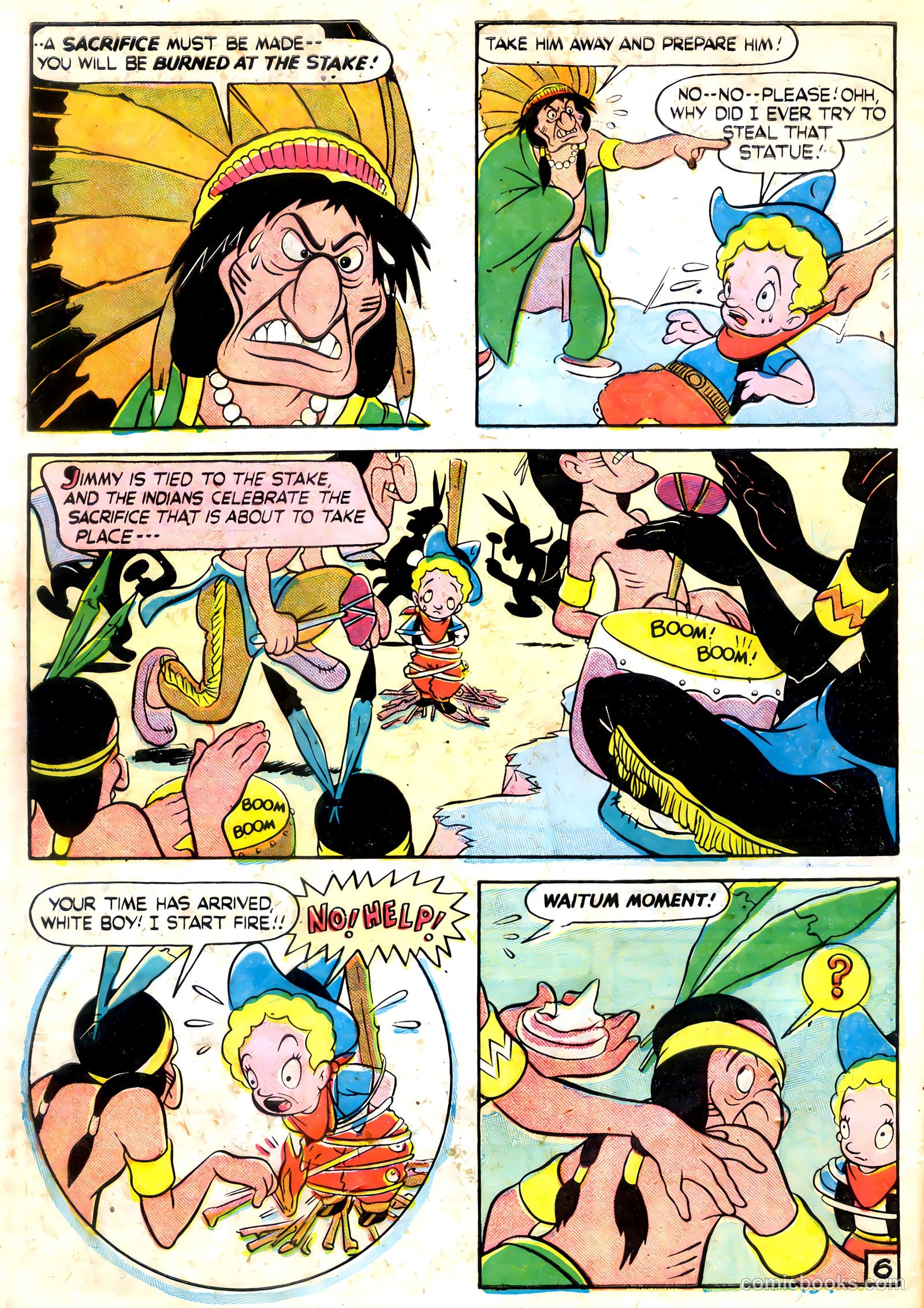 Cowboys 'n' Injuns #5 (1947) — page 8 of 36