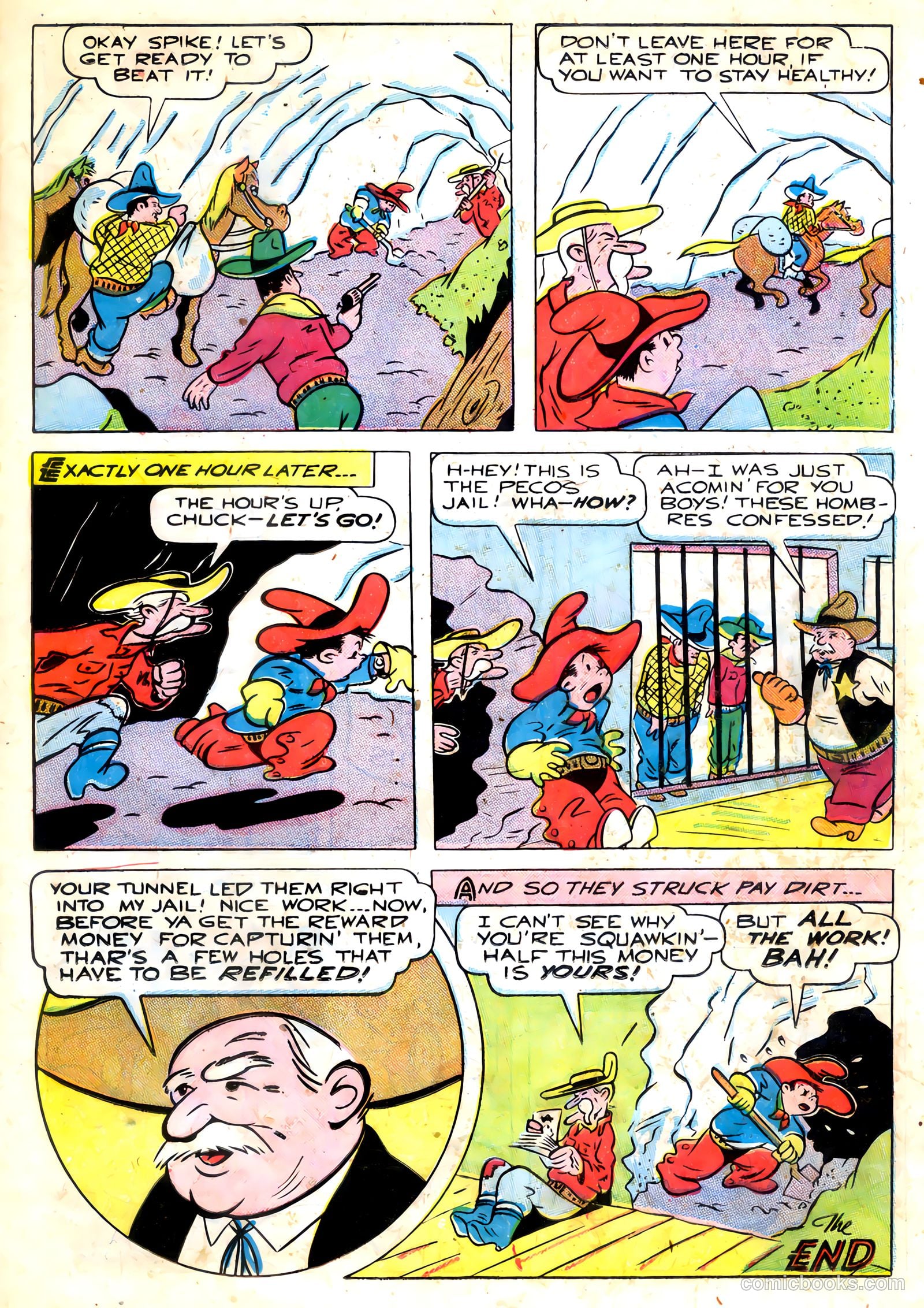 Cowboys 'n' Injuns #5 (1947) — page 21 of 36