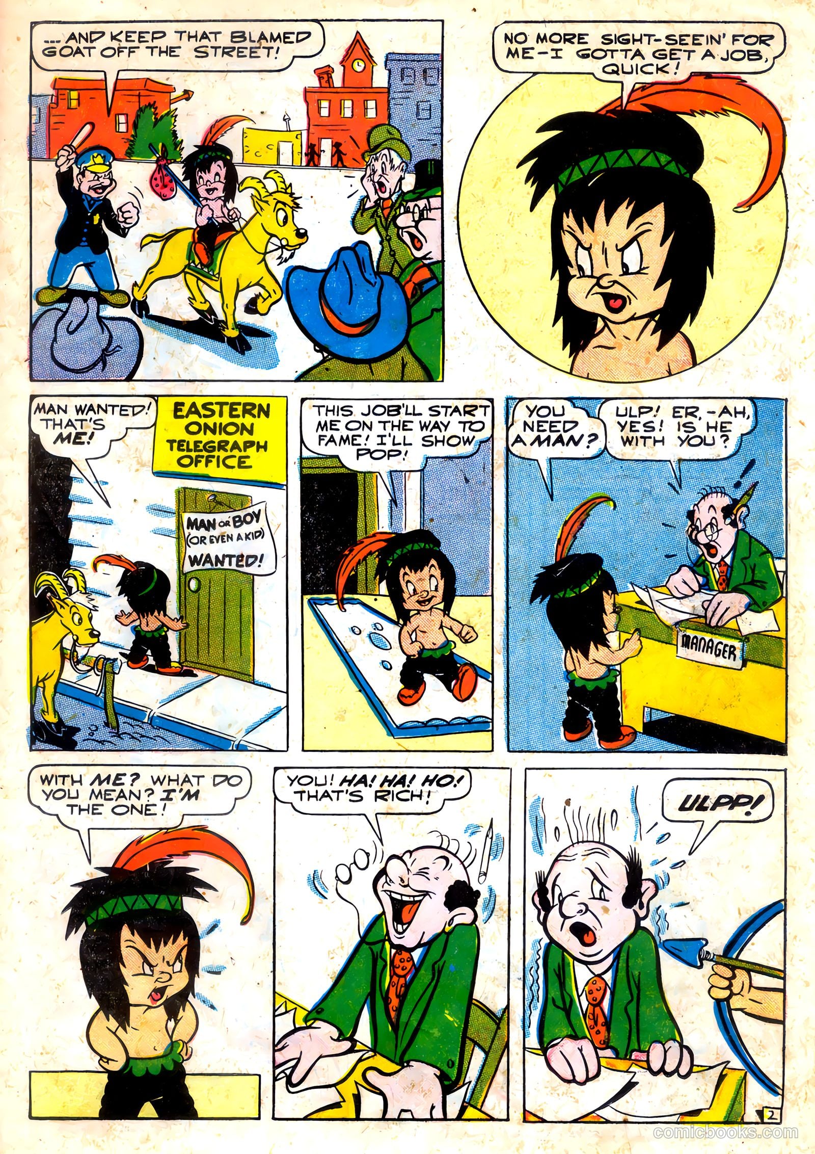 Cowboys 'n' Injuns #5 (1947) — page 23 of 36