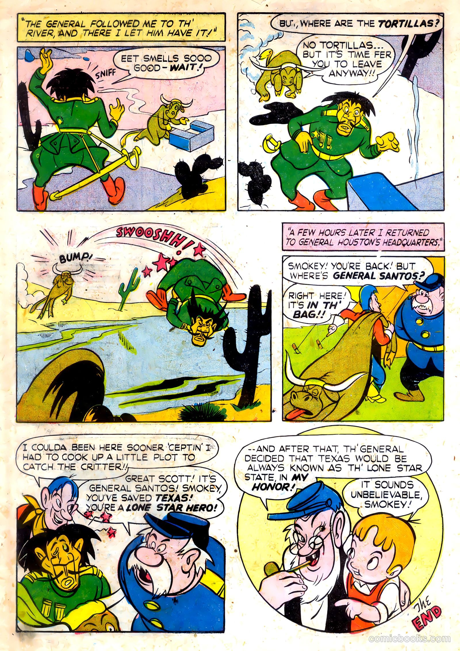 Cowboys 'n' Injuns #5 (1947) — page 34 of 36