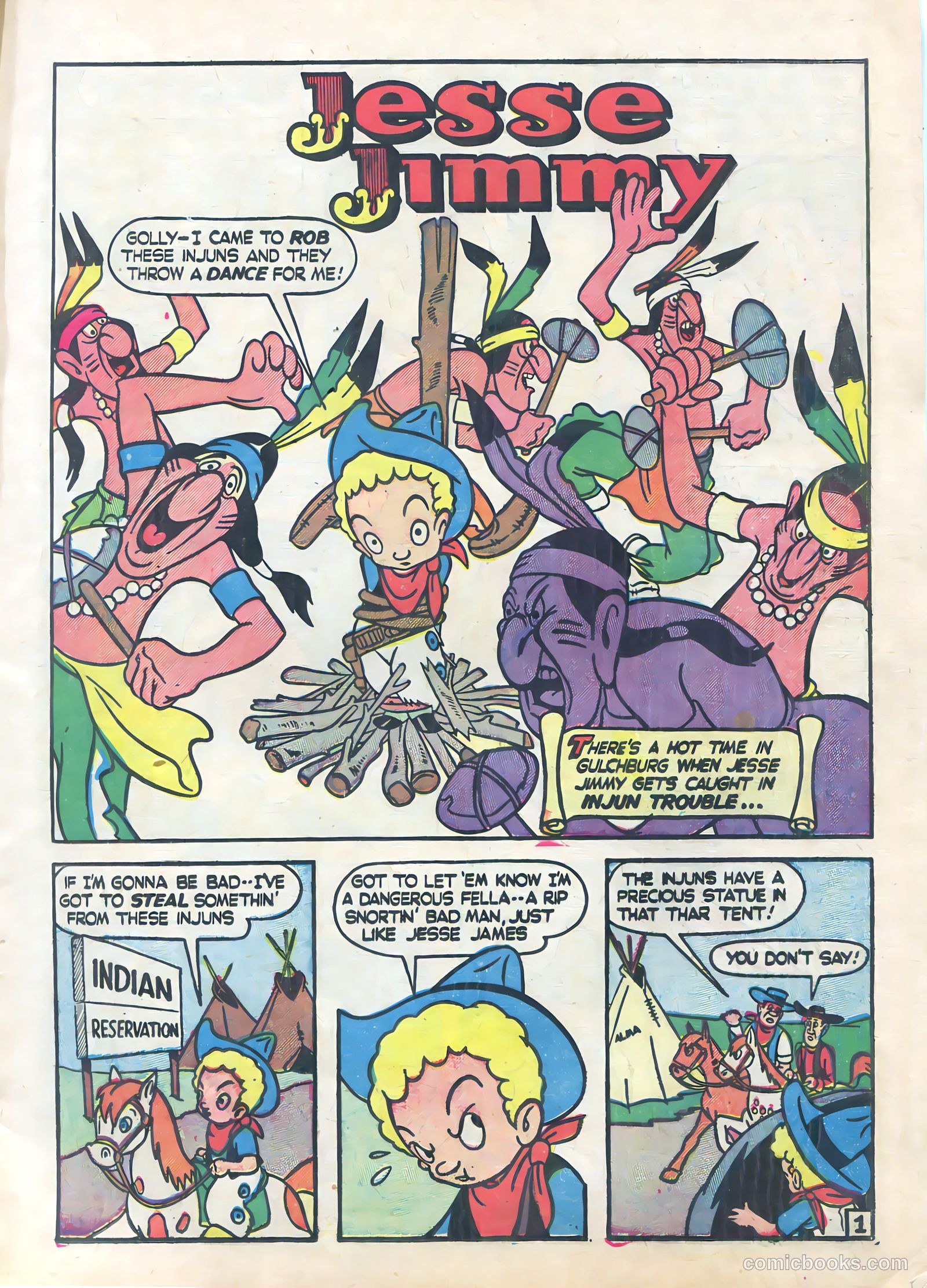 Cowboys 'N' Injuns #7 (1958) — page 3 of 36