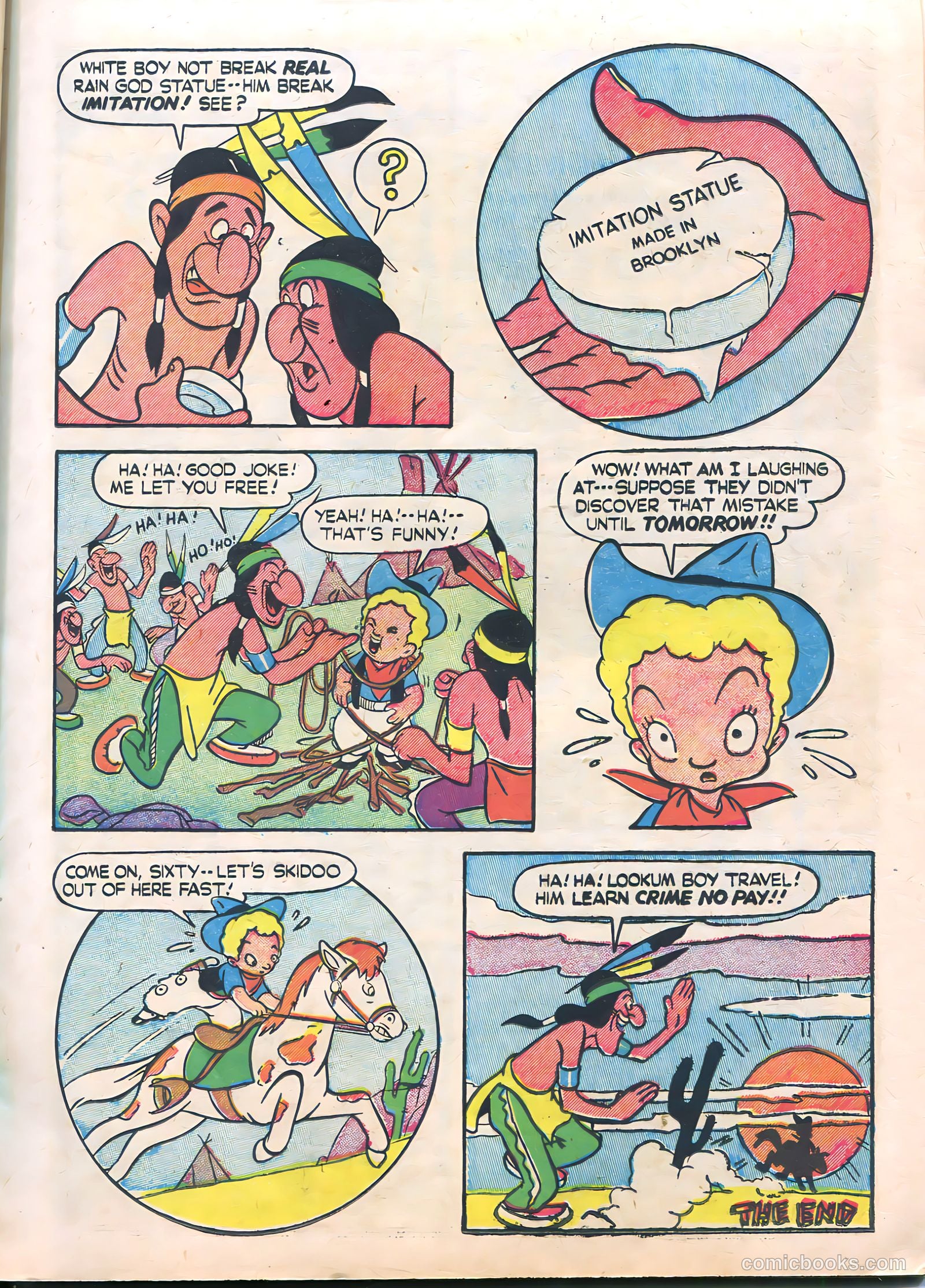 Cowboys 'N' Injuns #7 (1958) — page 9 of 36