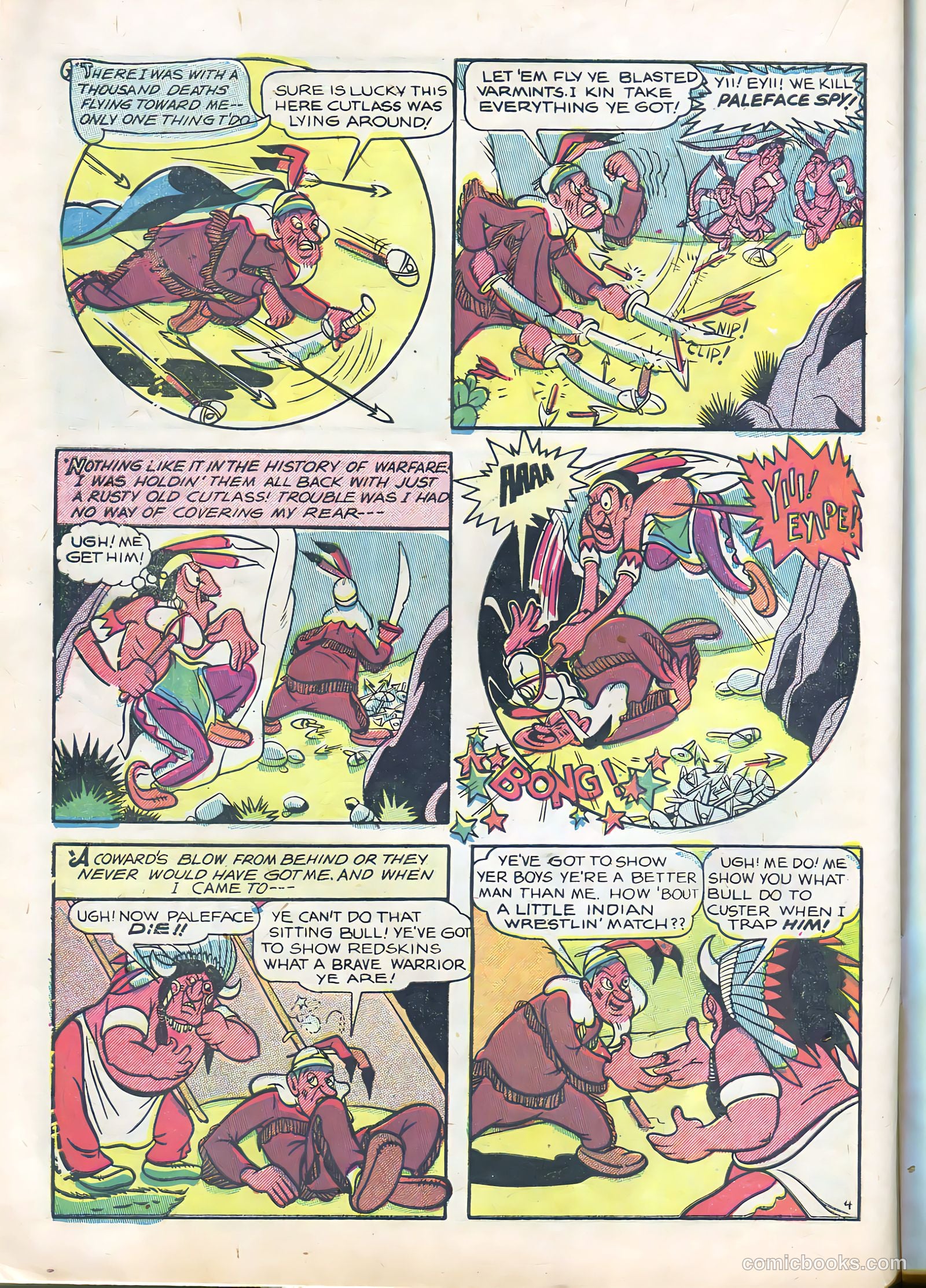 Cowboys 'N' Injuns #7 (1958) — page 14 of 36