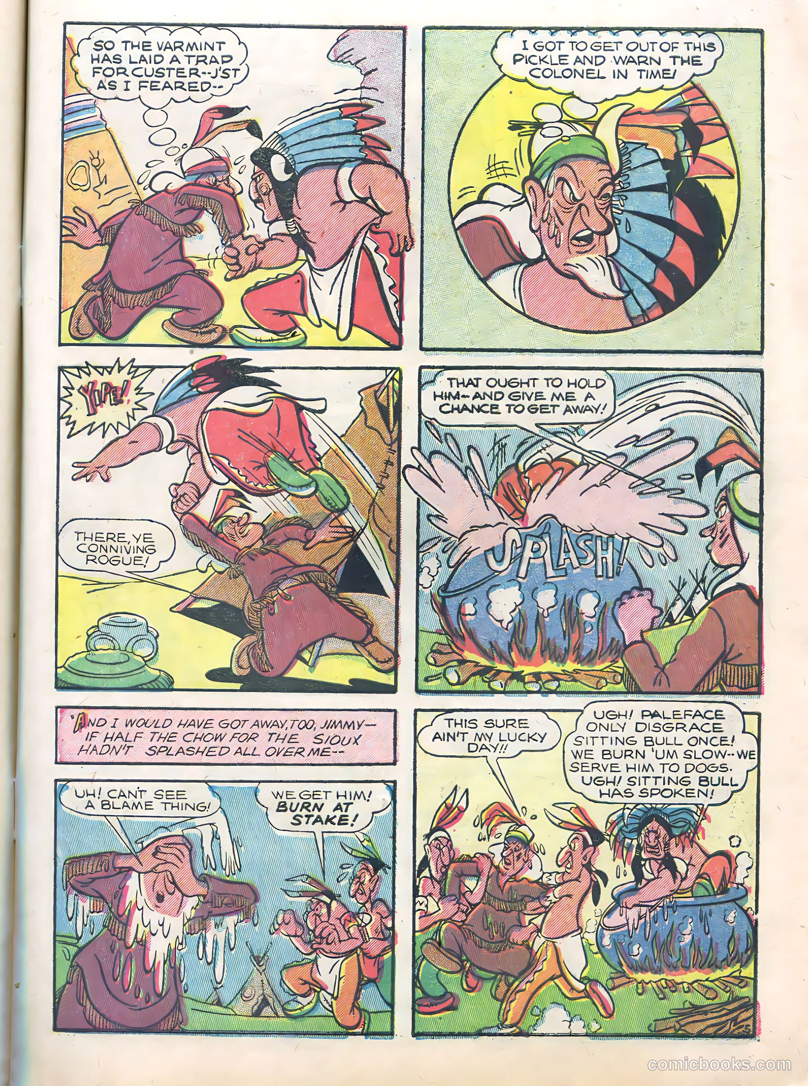 Cowboys 'N' Injuns #7 (1958) — page 15 of 36