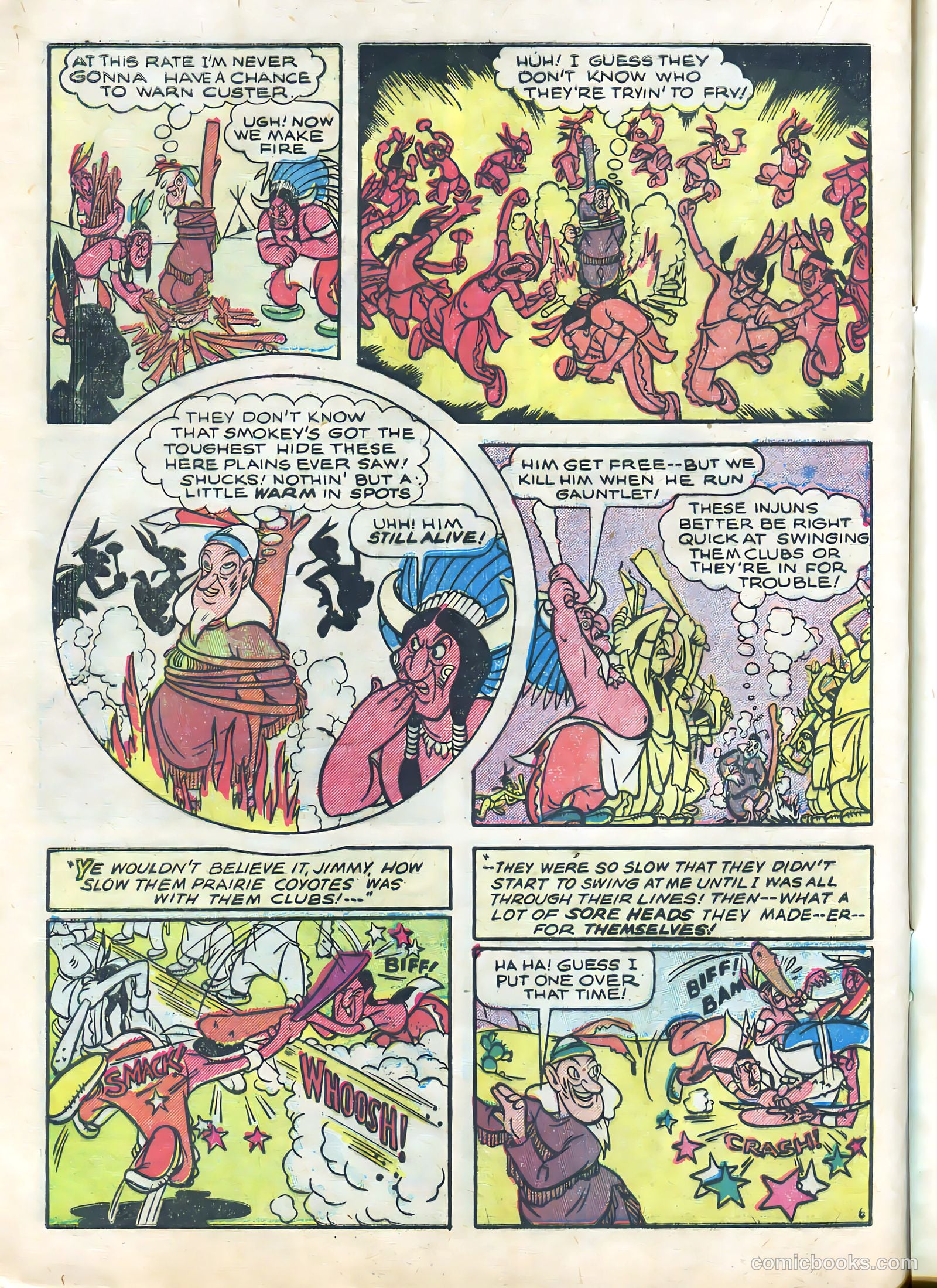 Cowboys 'N' Injuns #7 (1958) — page 16 of 36
