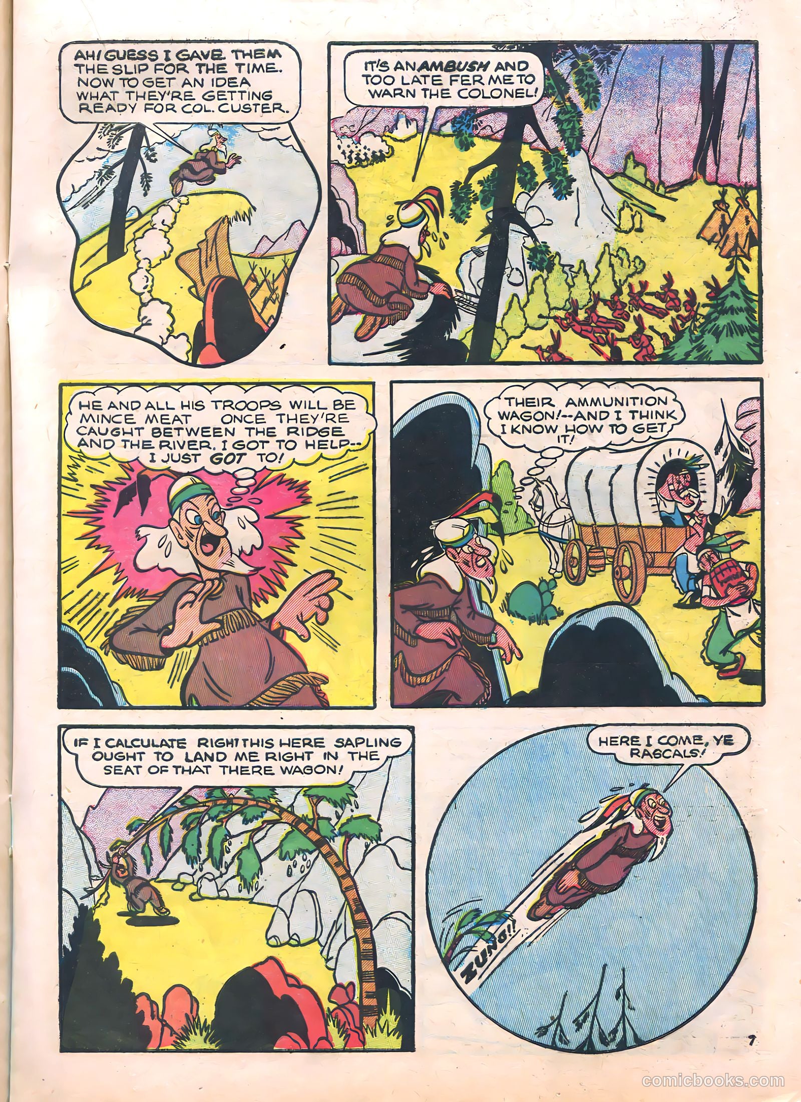 Cowboys 'N' Injuns #7 (1958) — page 17 of 36