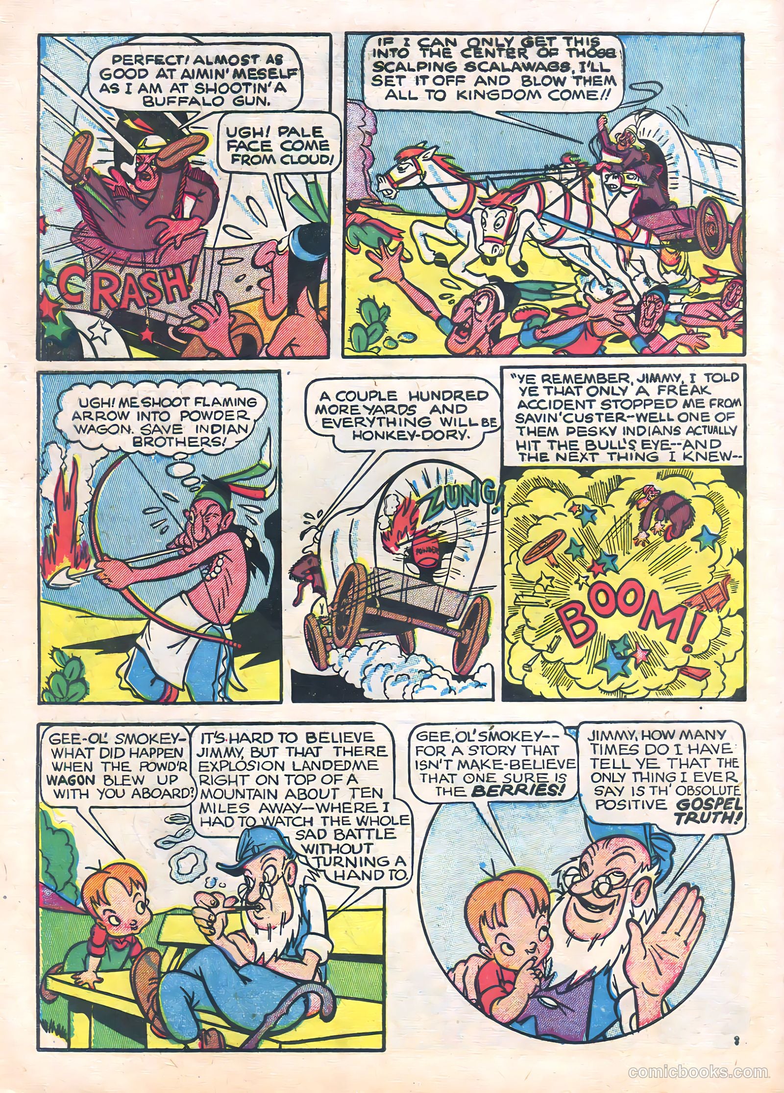 Cowboys 'N' Injuns #7 (1958) — page 18 of 36