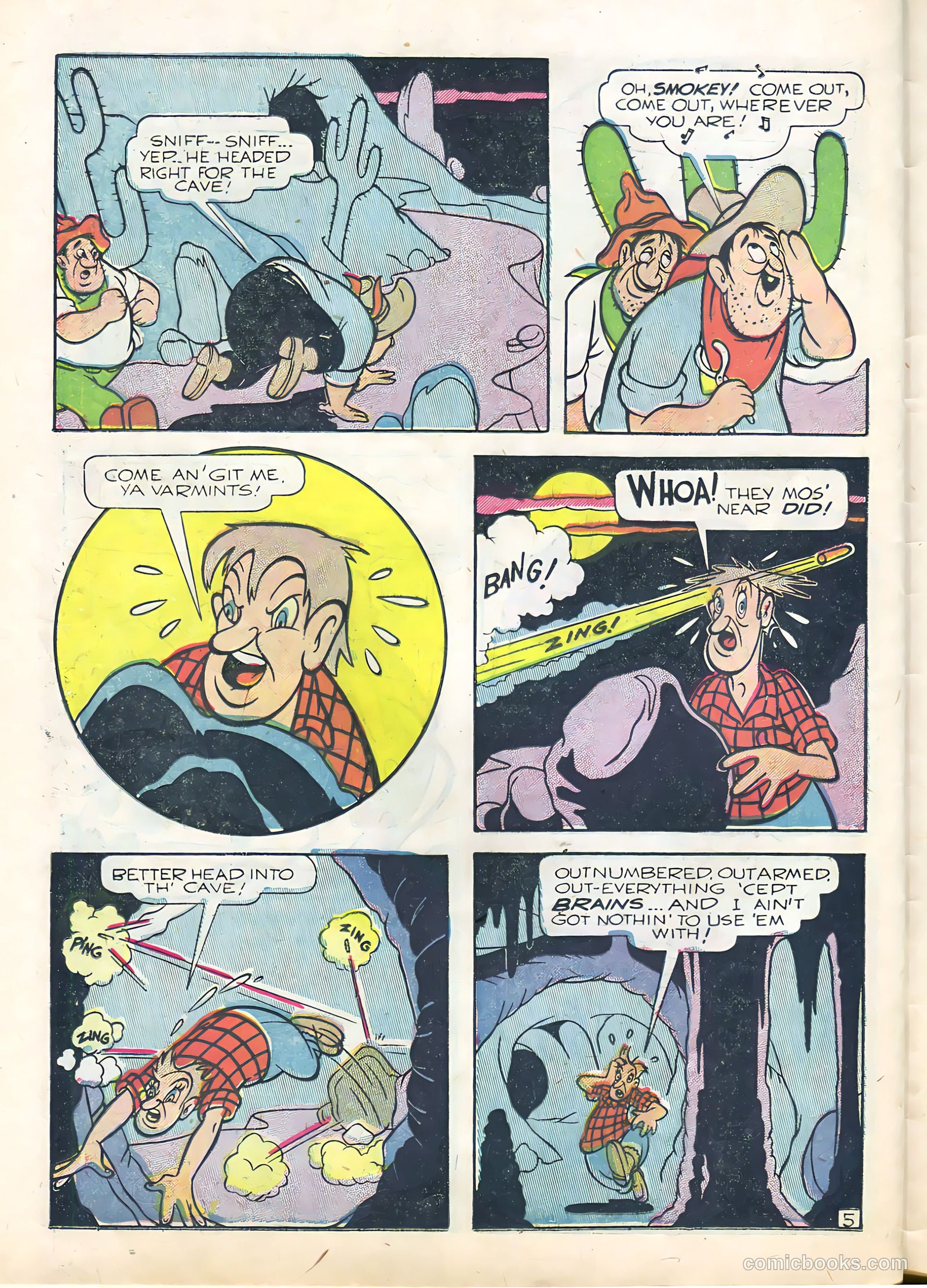 Cowboys 'N' Injuns #7 (1958) — page 30 of 36