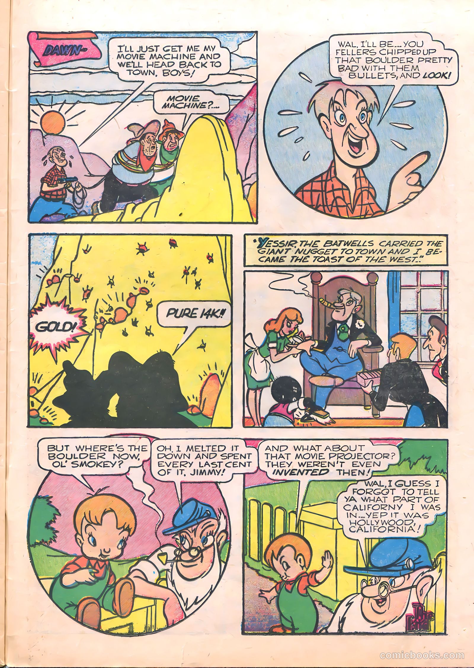 Cowboys 'N' Injuns #7 (1958) — page 33 of 36