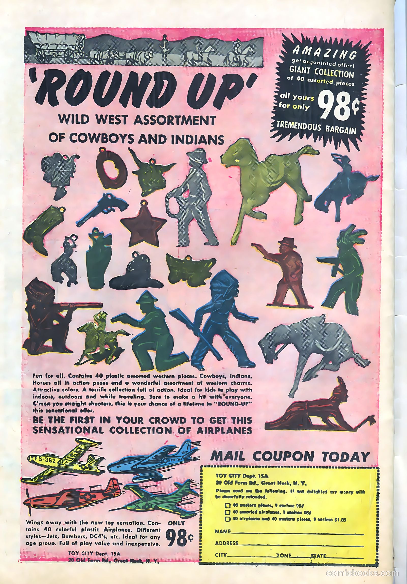 Cowboys 'N' Injuns #7 (1958) — page 34 of 36