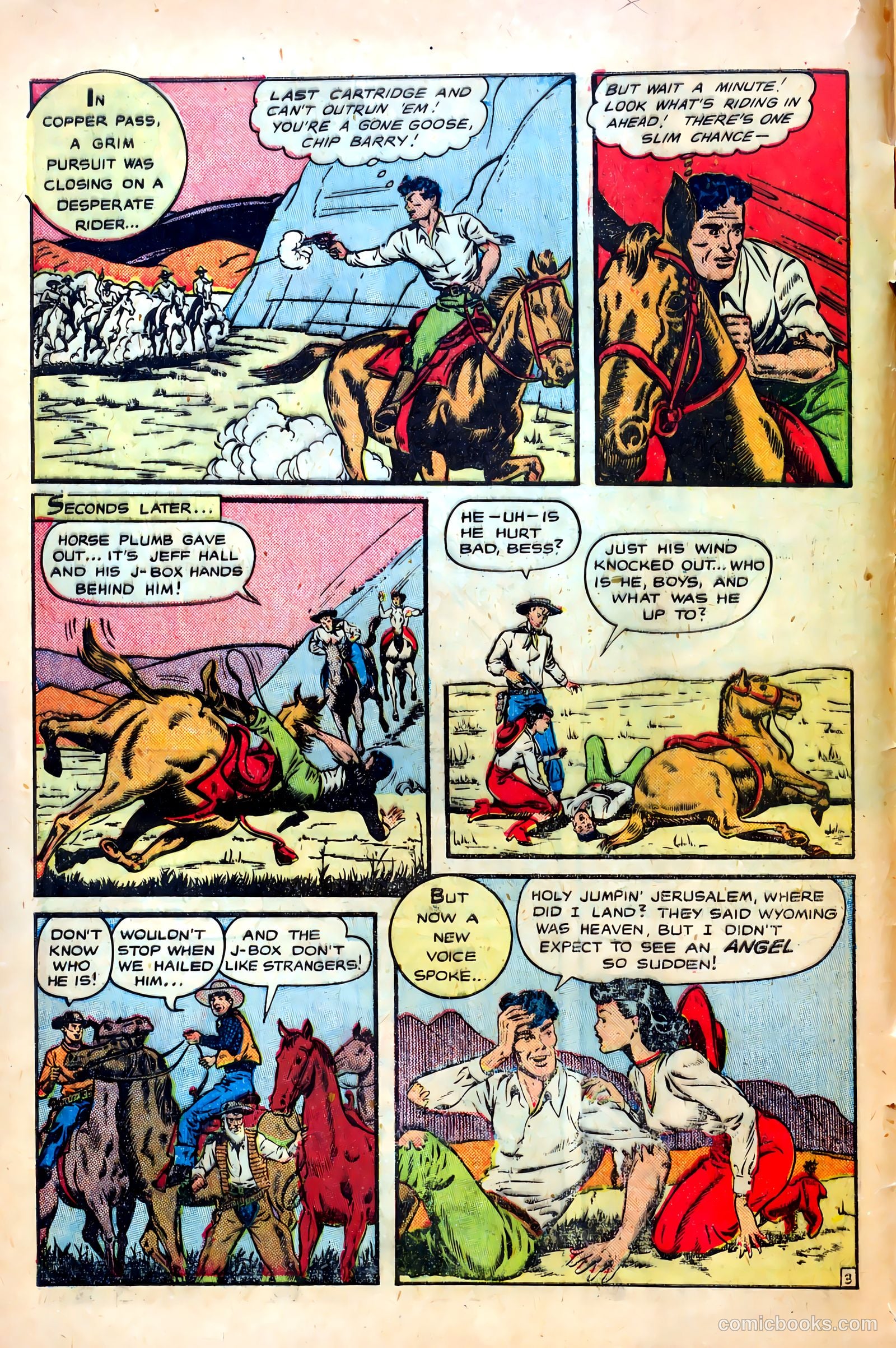Cowgirl Romances #1 (1950) — page 6 of 53