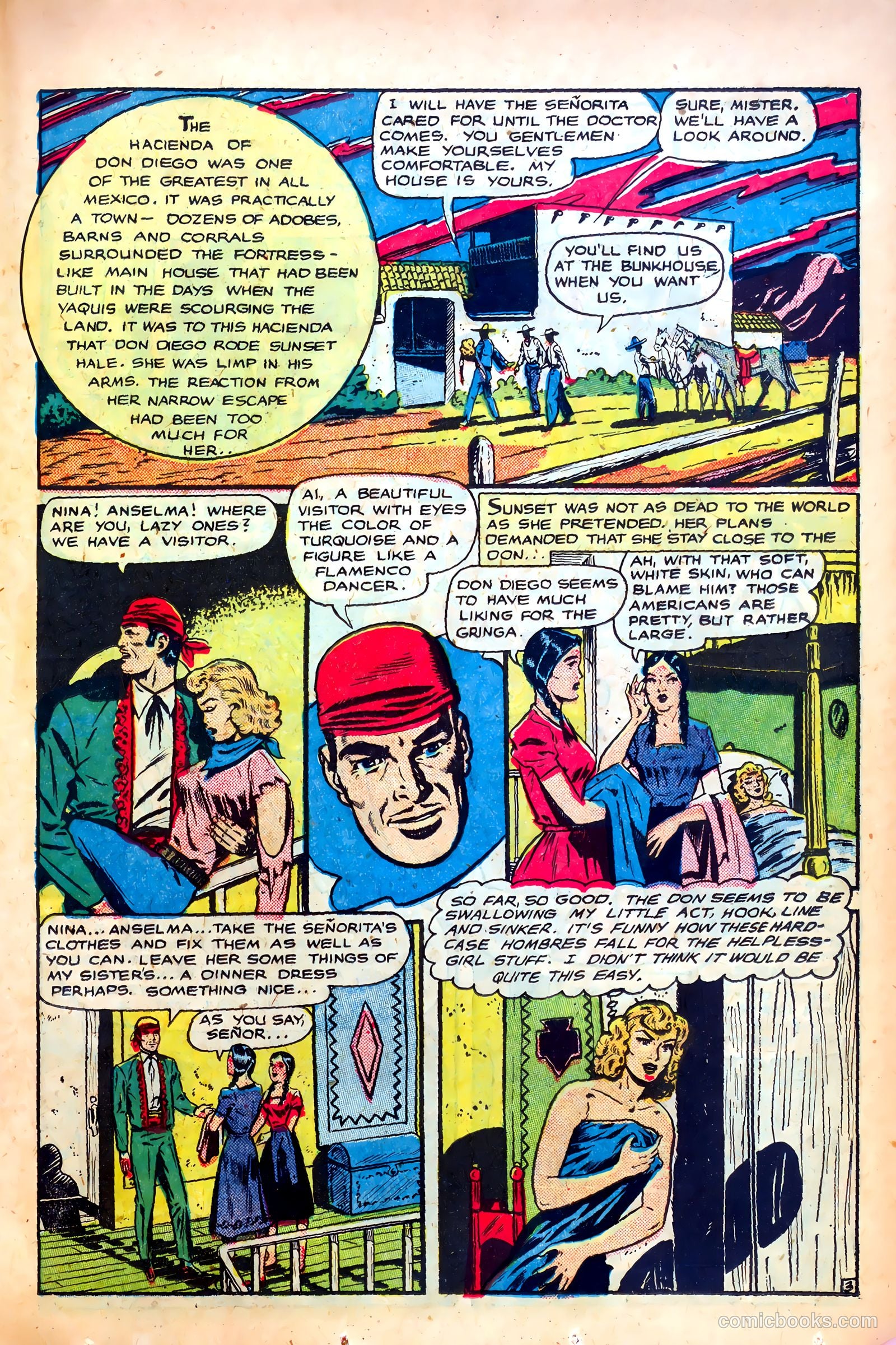 Cowgirl Romances #1 (1950) — page 27 of 53