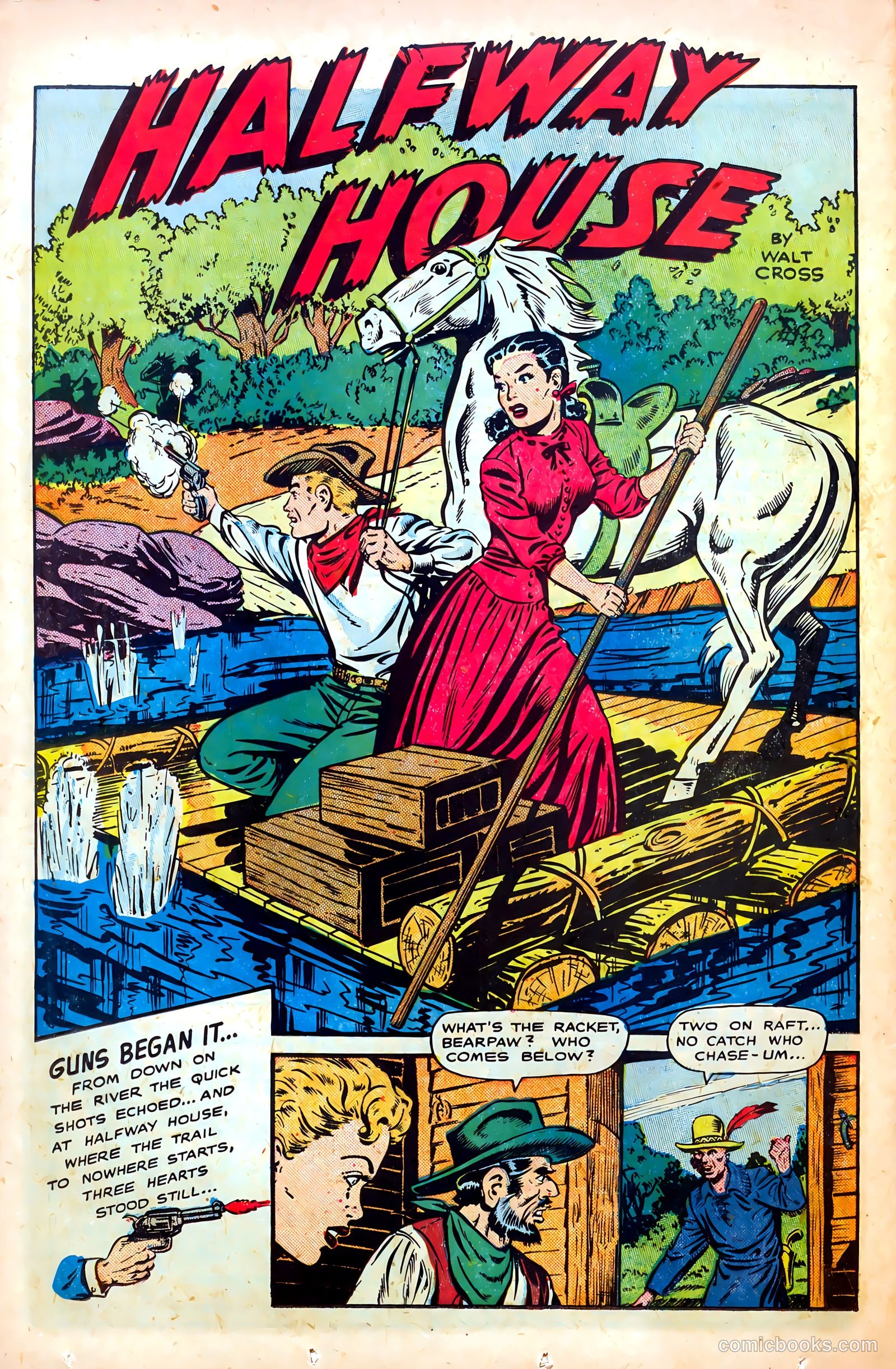 Cowgirl Romances #1 (1950) — page 34 of 53