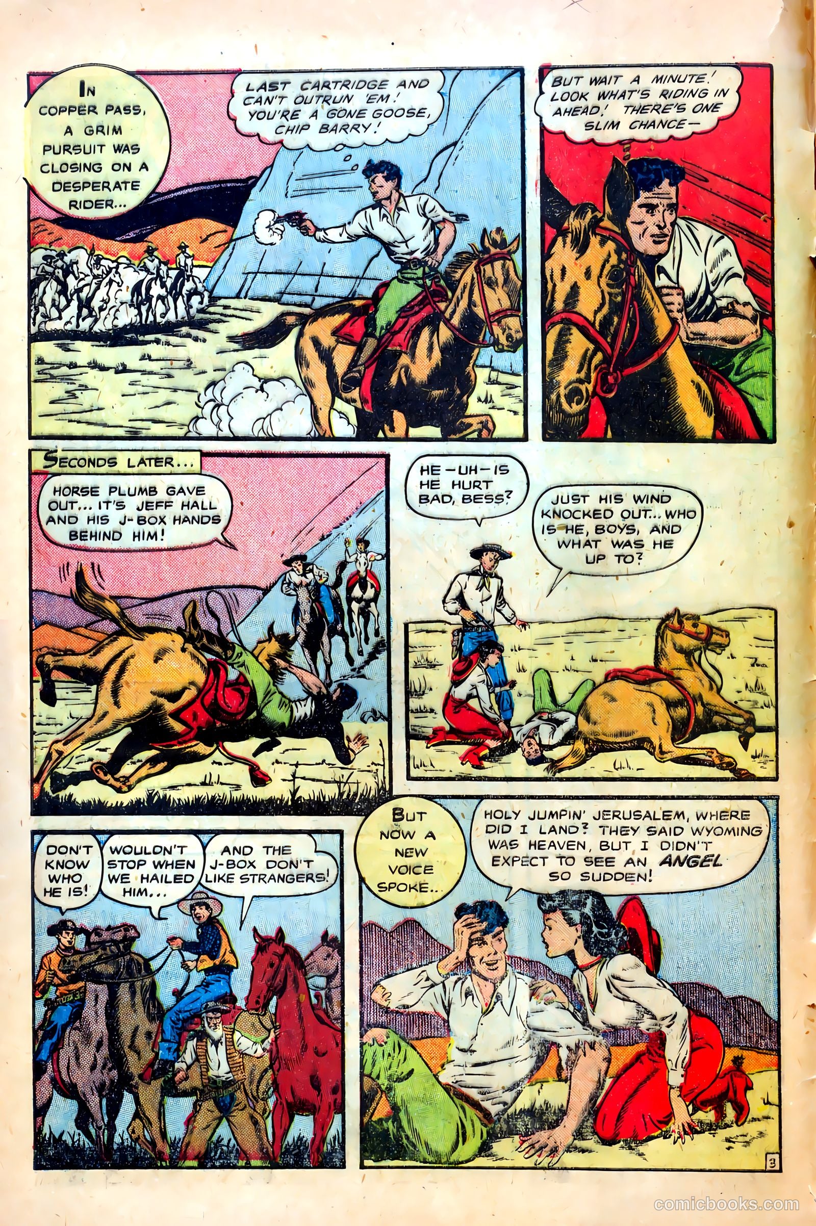 Cowgirl Romances #1 (1950) — page 6 of 53