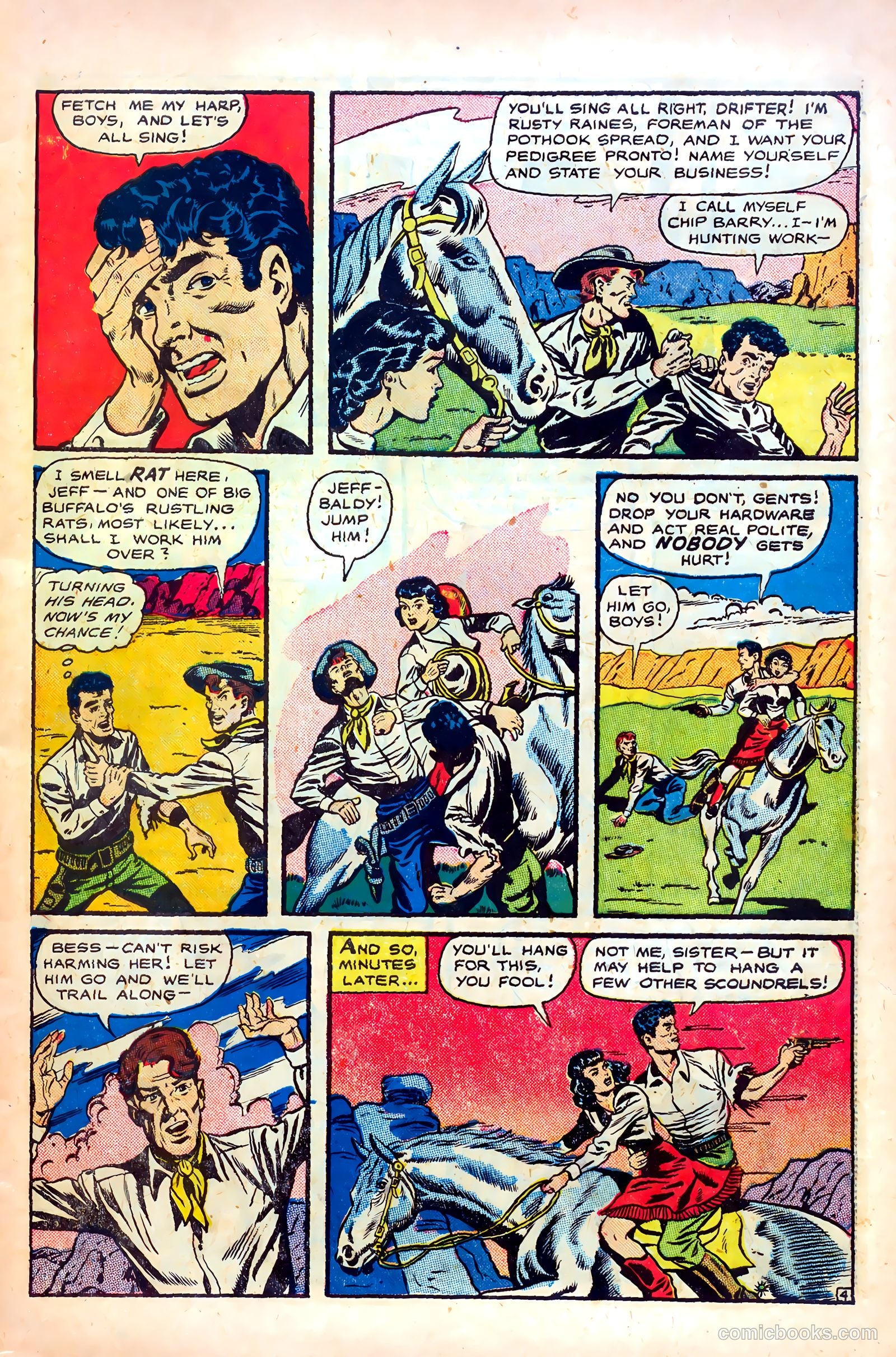 Cowgirl Romances #1 (1950) — page 7 of 53