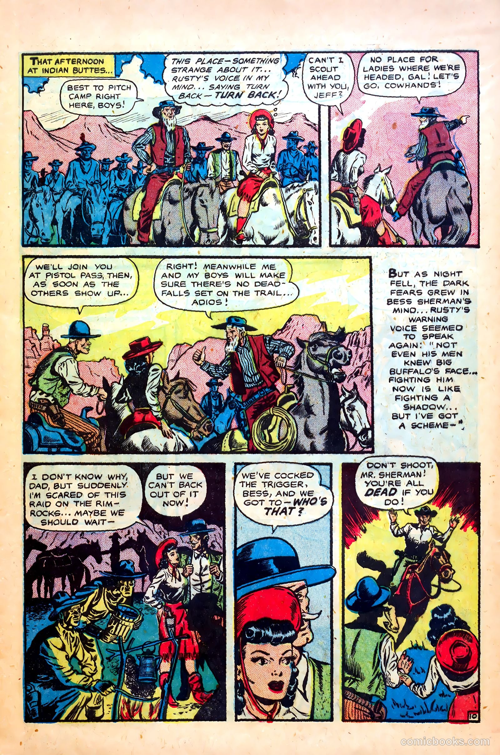 Cowgirl Romances #1 (1950) — page 13 of 53