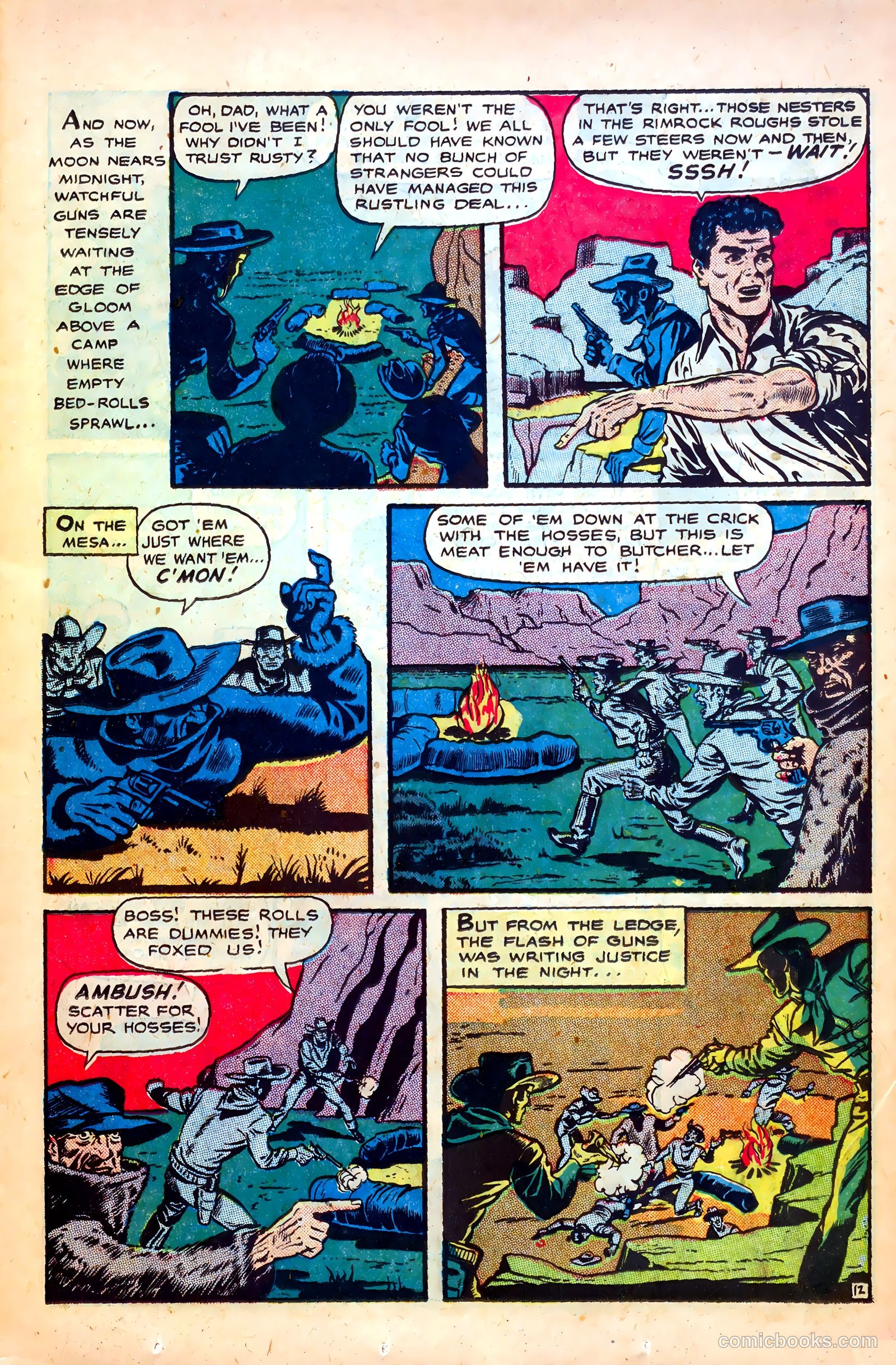 Cowgirl Romances #1 (1950) — page 15 of 53