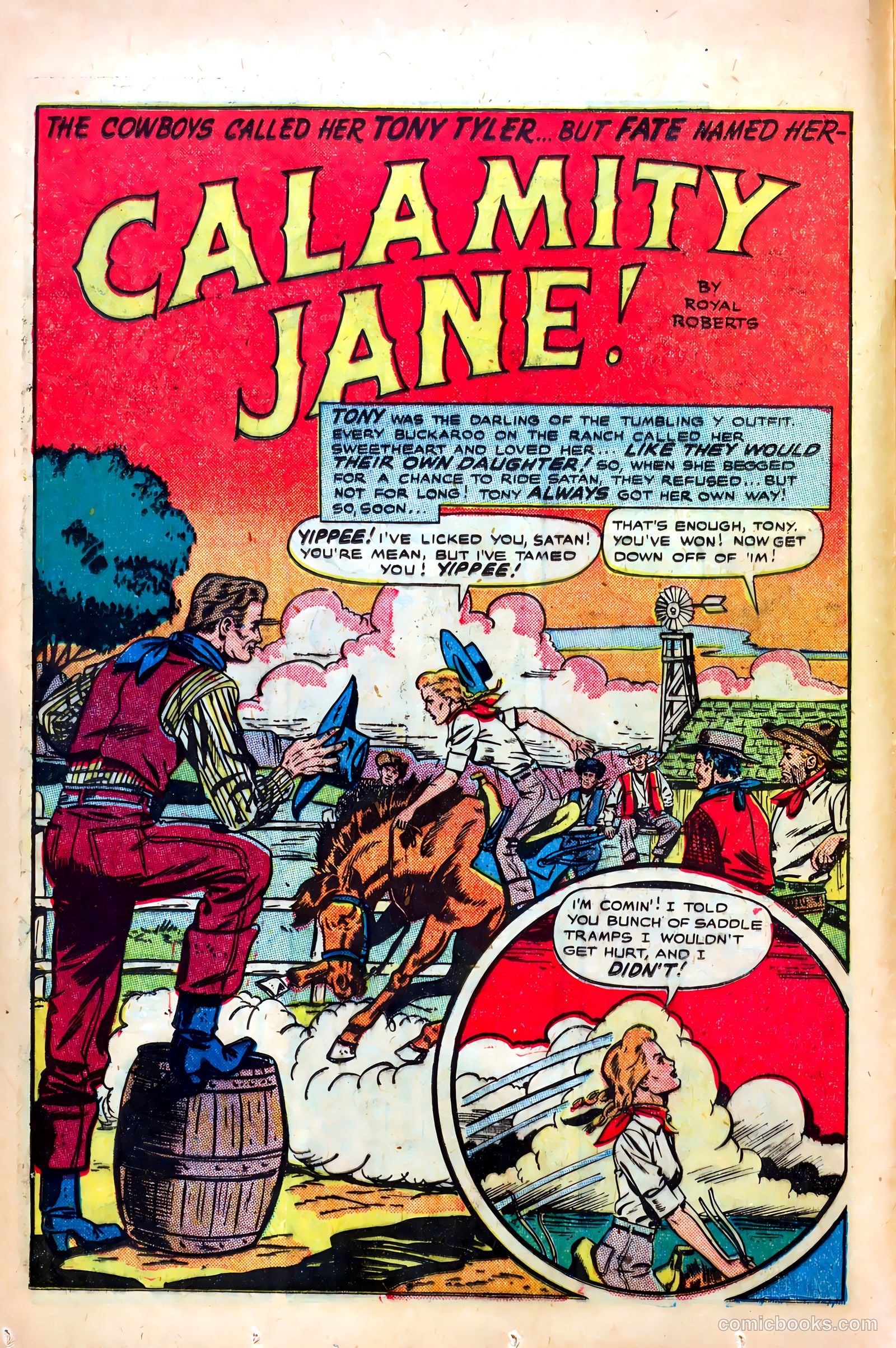 Cowgirl Romances #1 (1950) — page 18 of 53