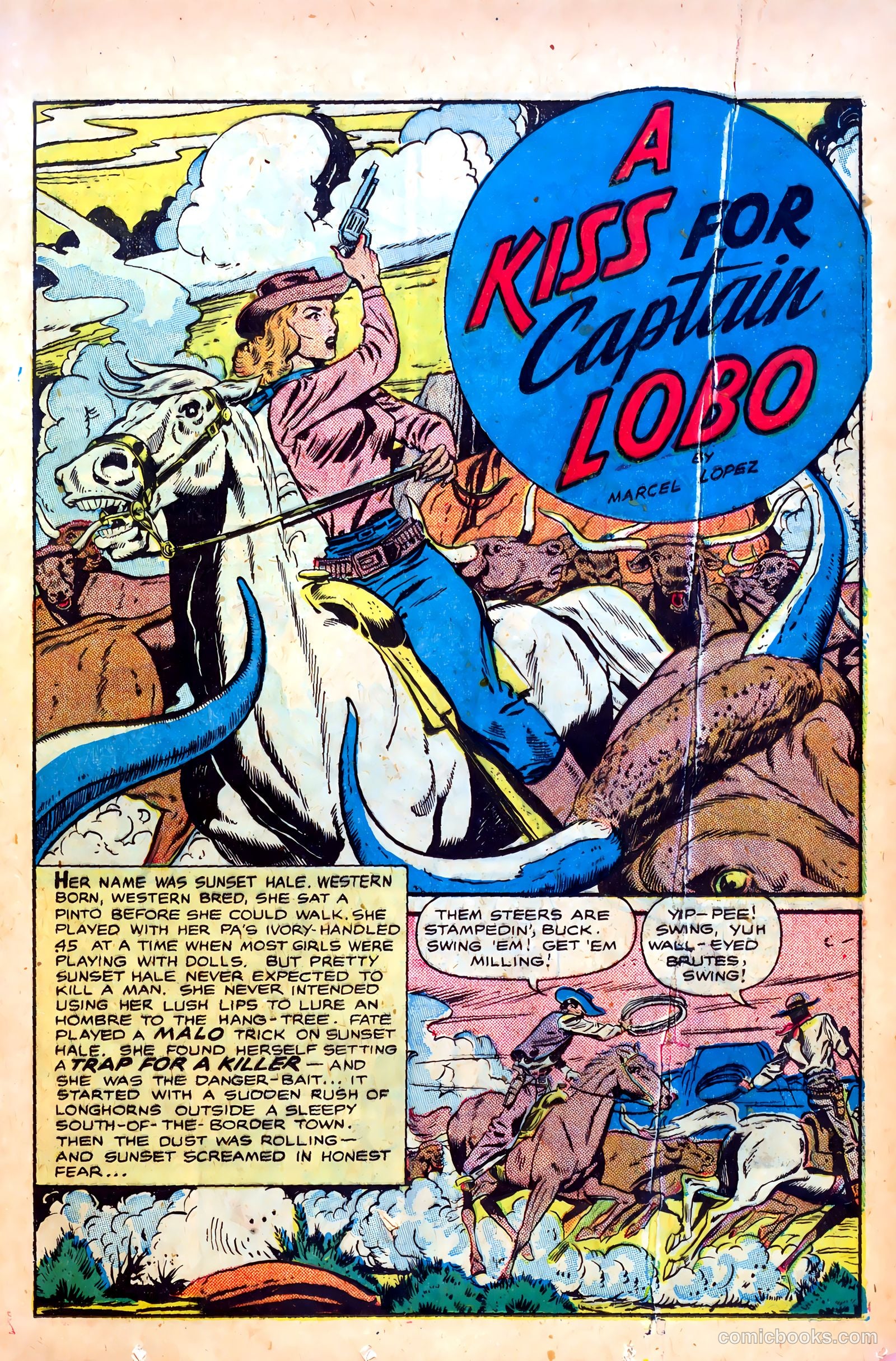 Cowgirl Romances #1 (1950) — page 25 of 53
