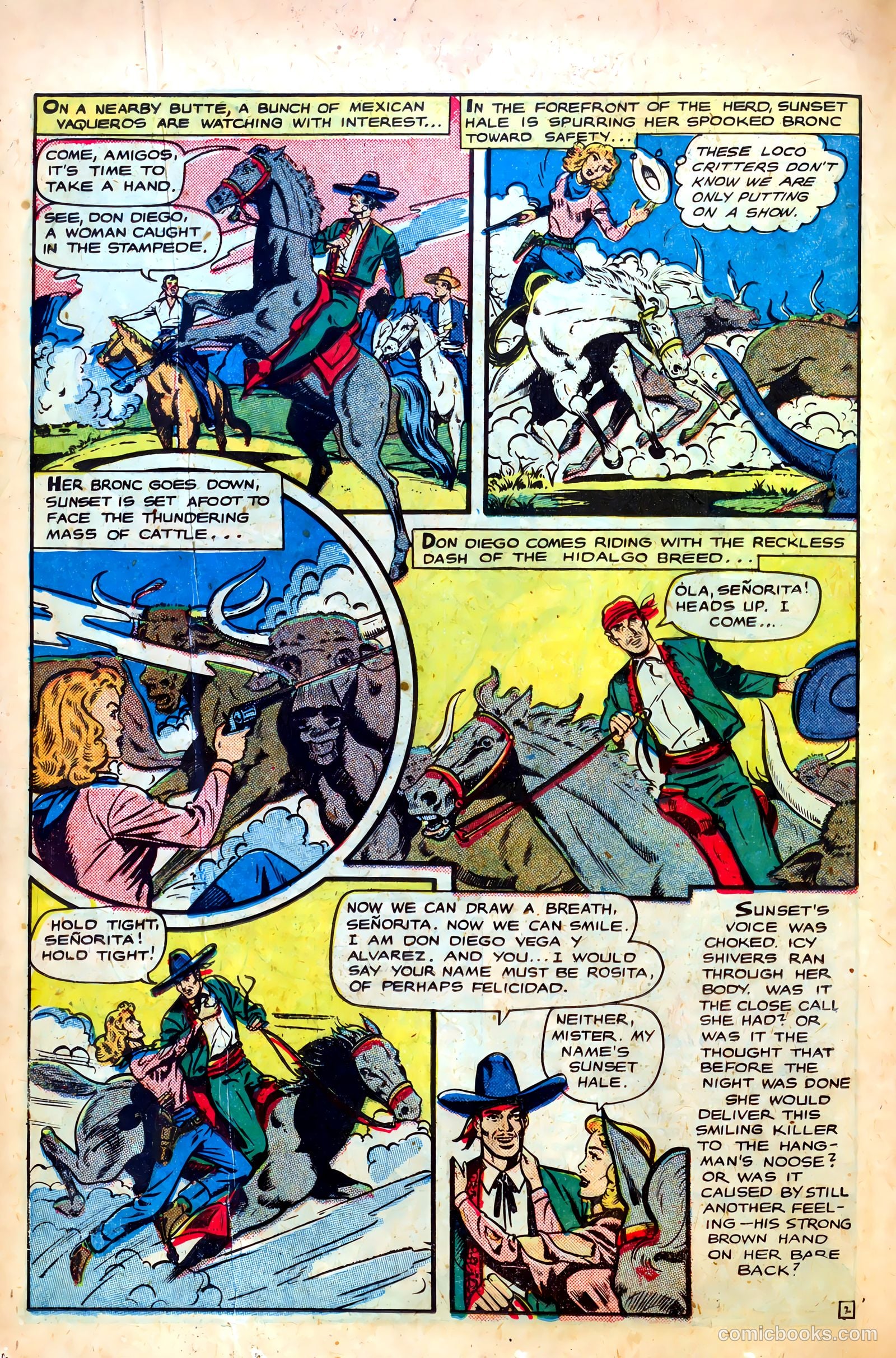 Cowgirl Romances #1 (1950) — page 26 of 53