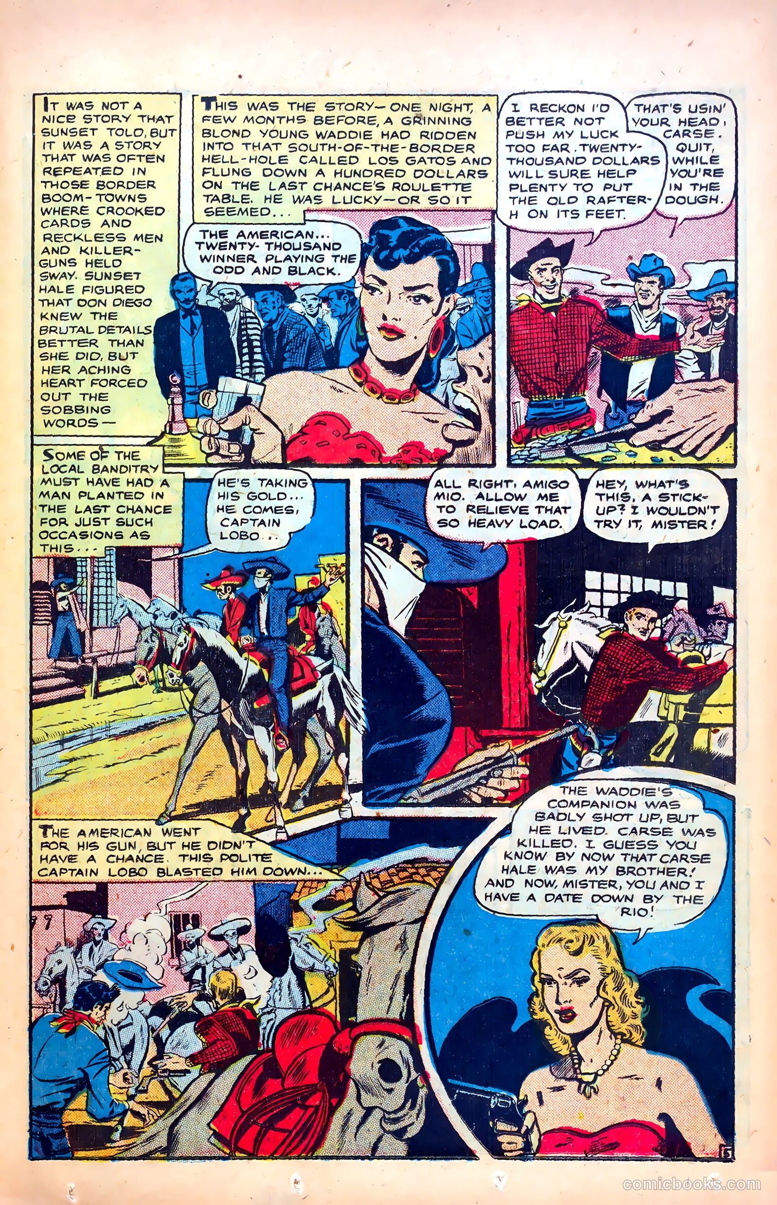 Cowgirl Romances #1 (1950) — page 29 of 53