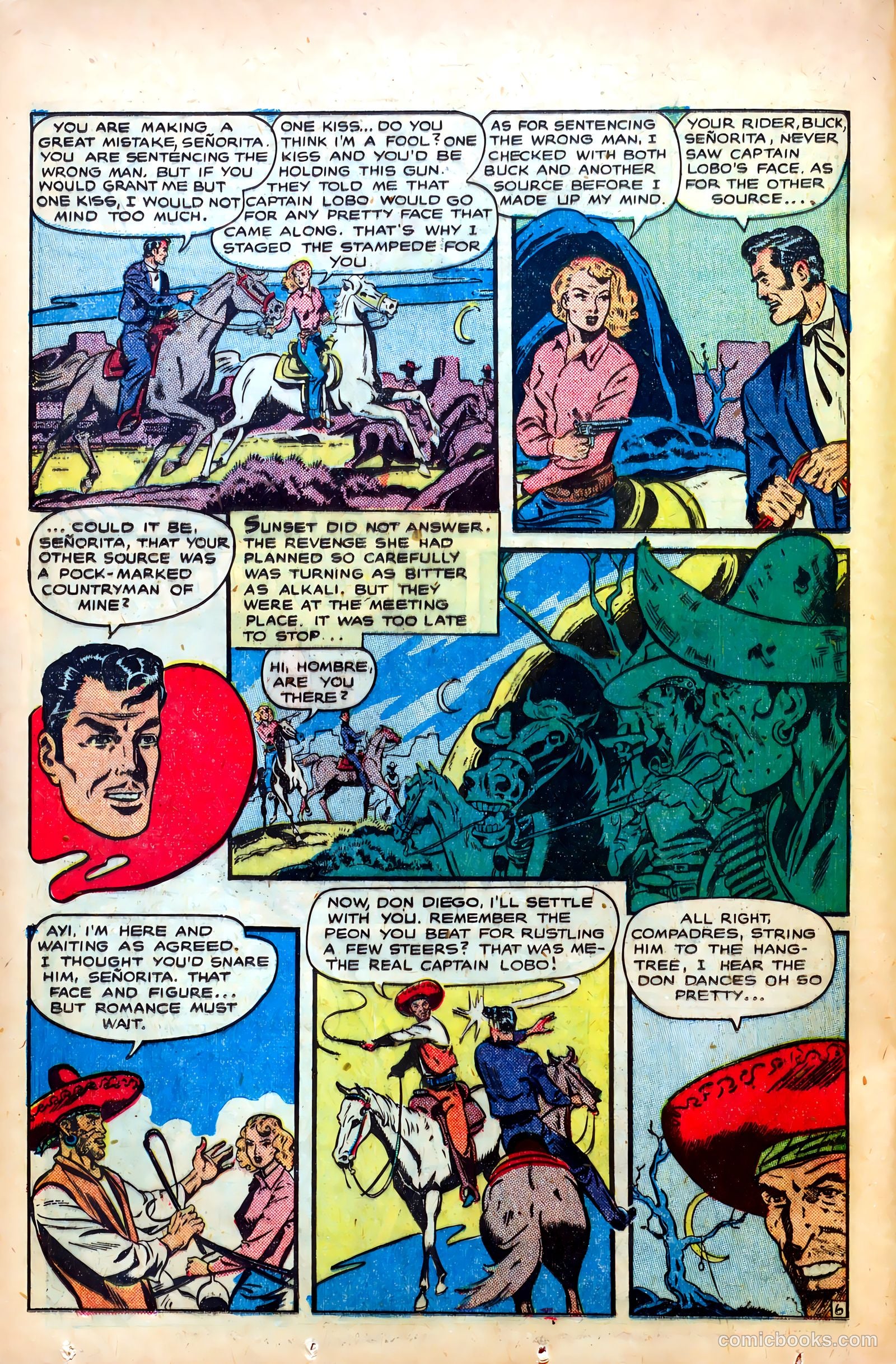 Cowgirl Romances #1 (1950) — page 30 of 53