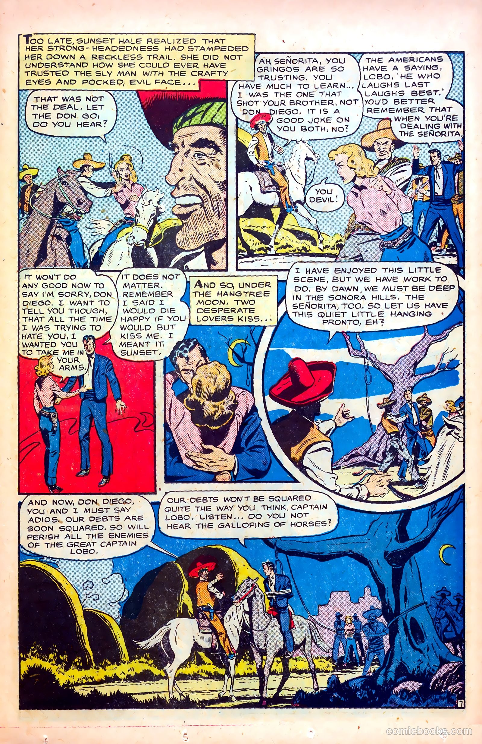 Cowgirl Romances #1 (1950) — page 31 of 53