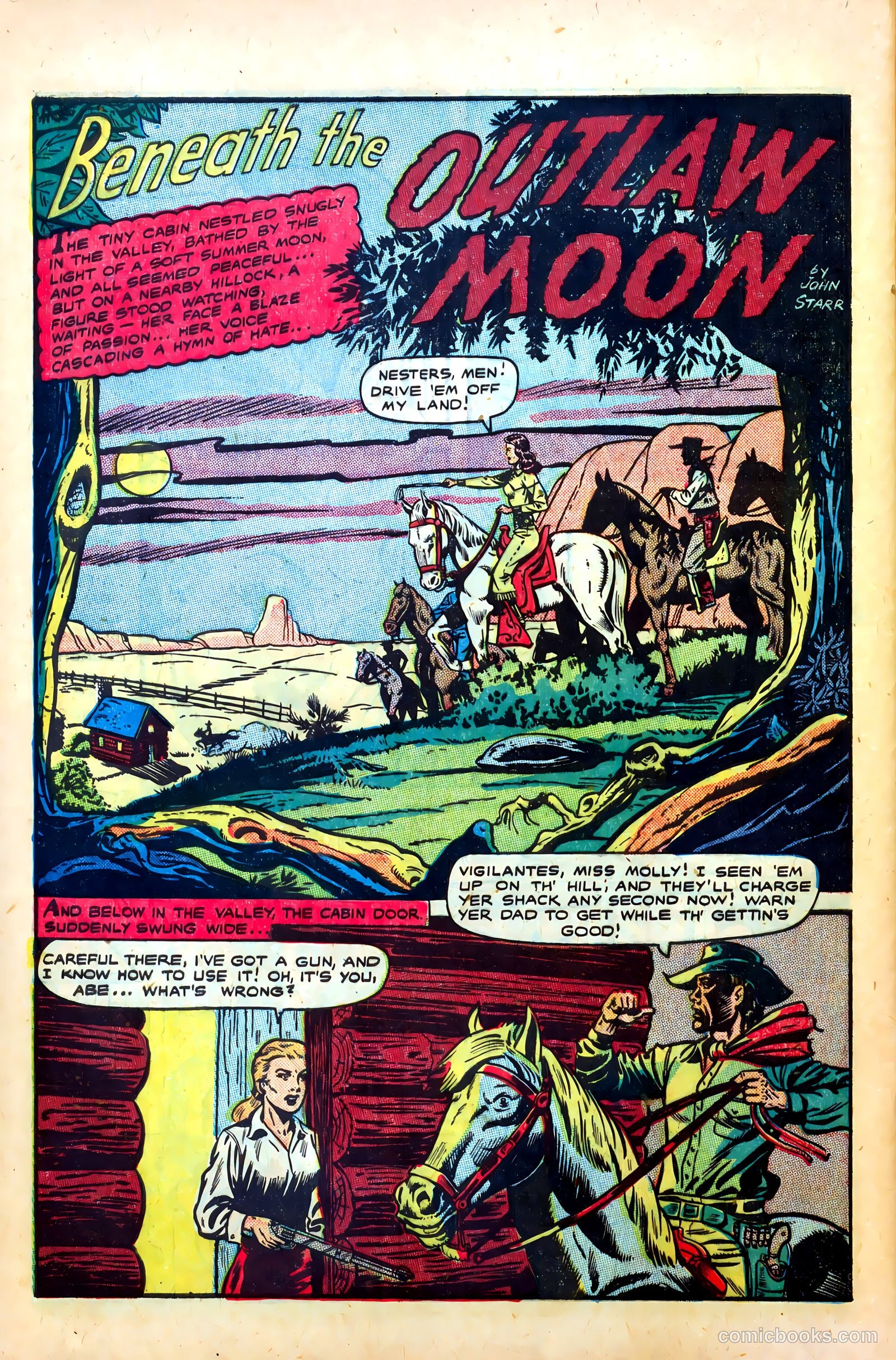 Cowgirl Romances #1 (1950) — page 40 of 53