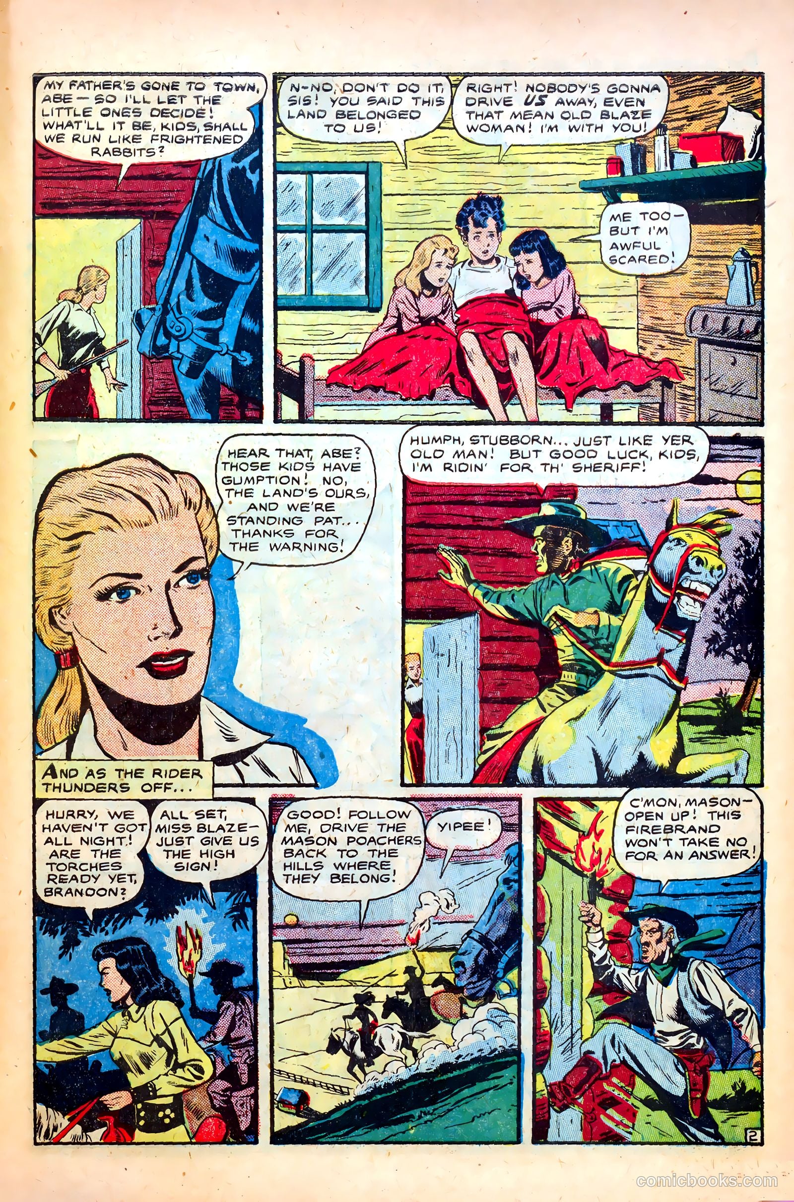 Cowgirl Romances #1 (1950) — page 41 of 53