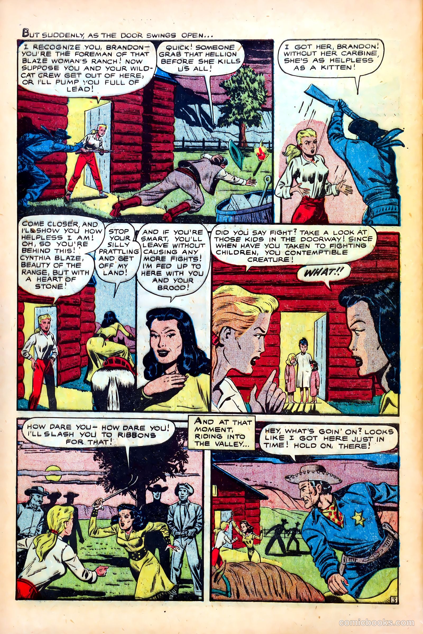 Cowgirl Romances #1 (1950) — page 42 of 53