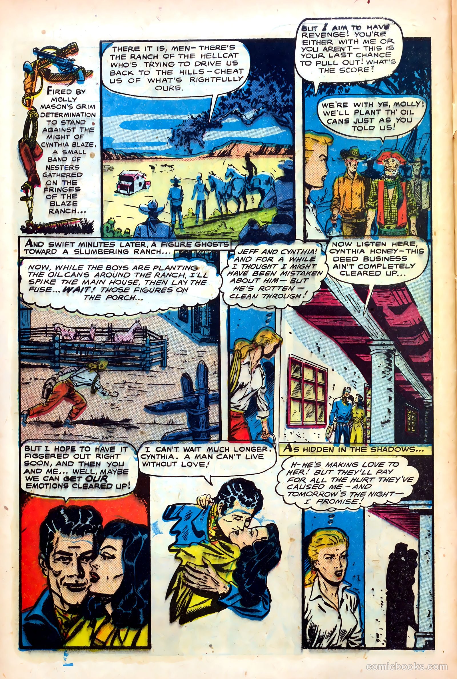 Cowgirl Romances #1 (1950) — page 44 of 53