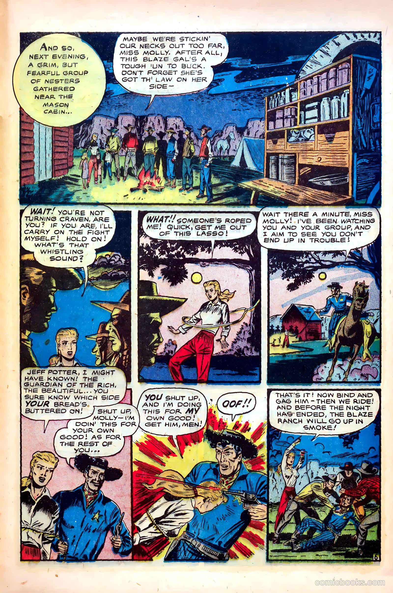 Cowgirl Romances #1 (1950) — page 45 of 53