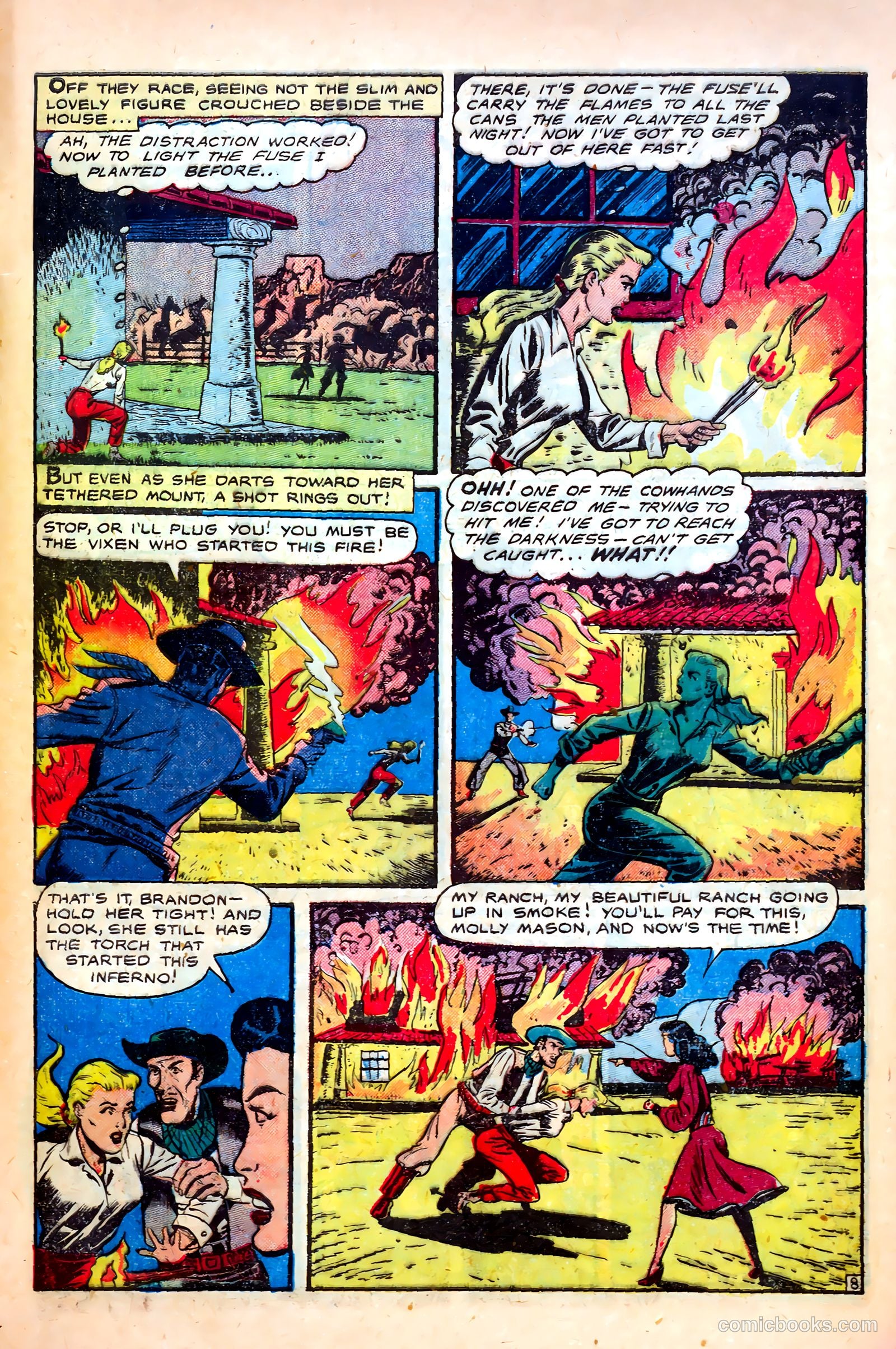 Cowgirl Romances #1 (1950) — page 47 of 53