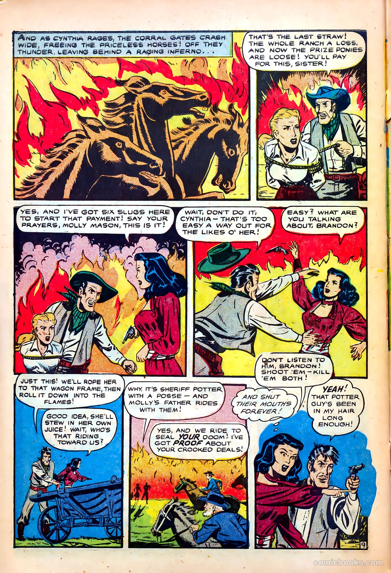 Cowgirl Romances #1 (1950) — page 48 of 53