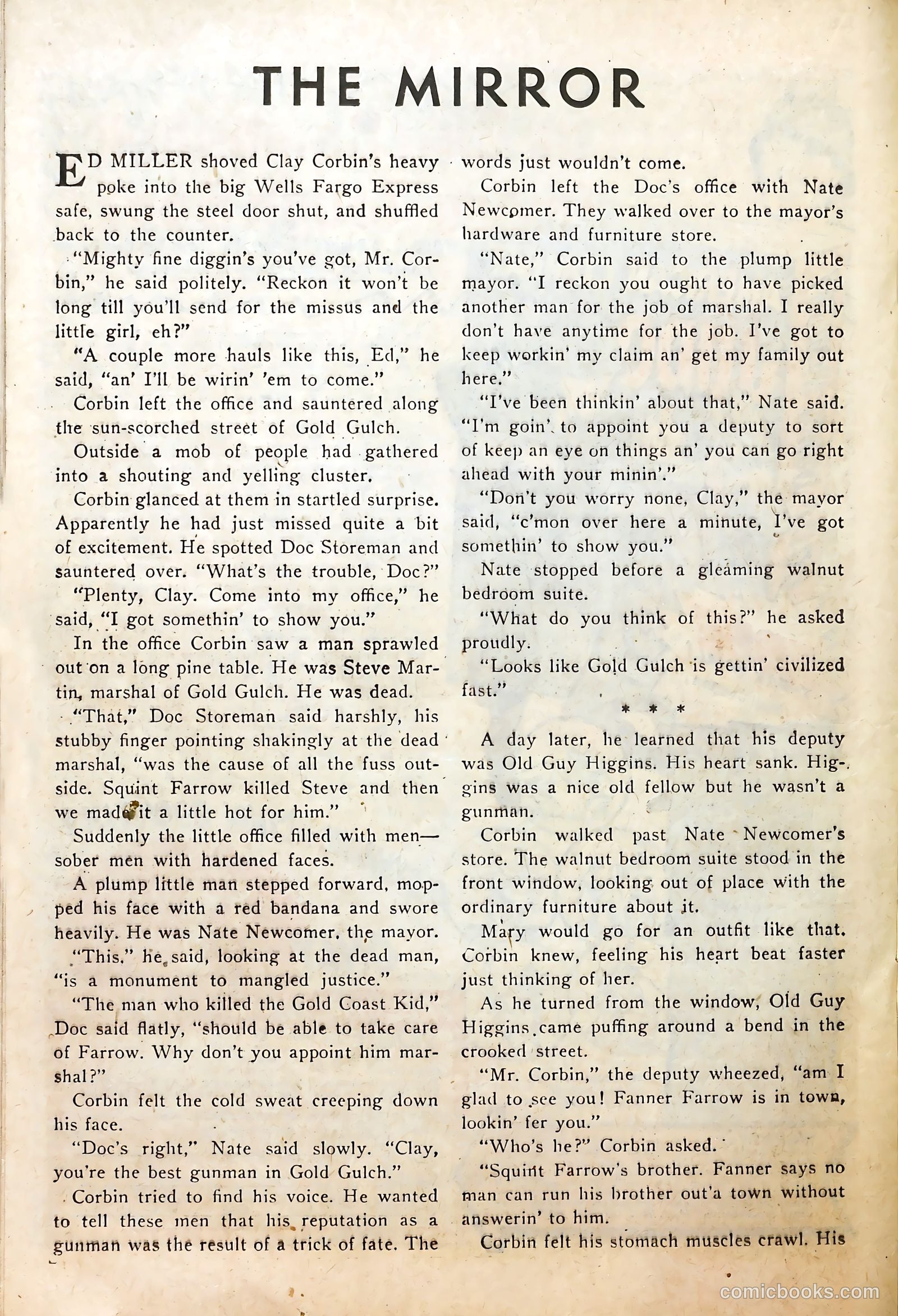 Cowgirl Romances #10 (1952) — page 20 of 36