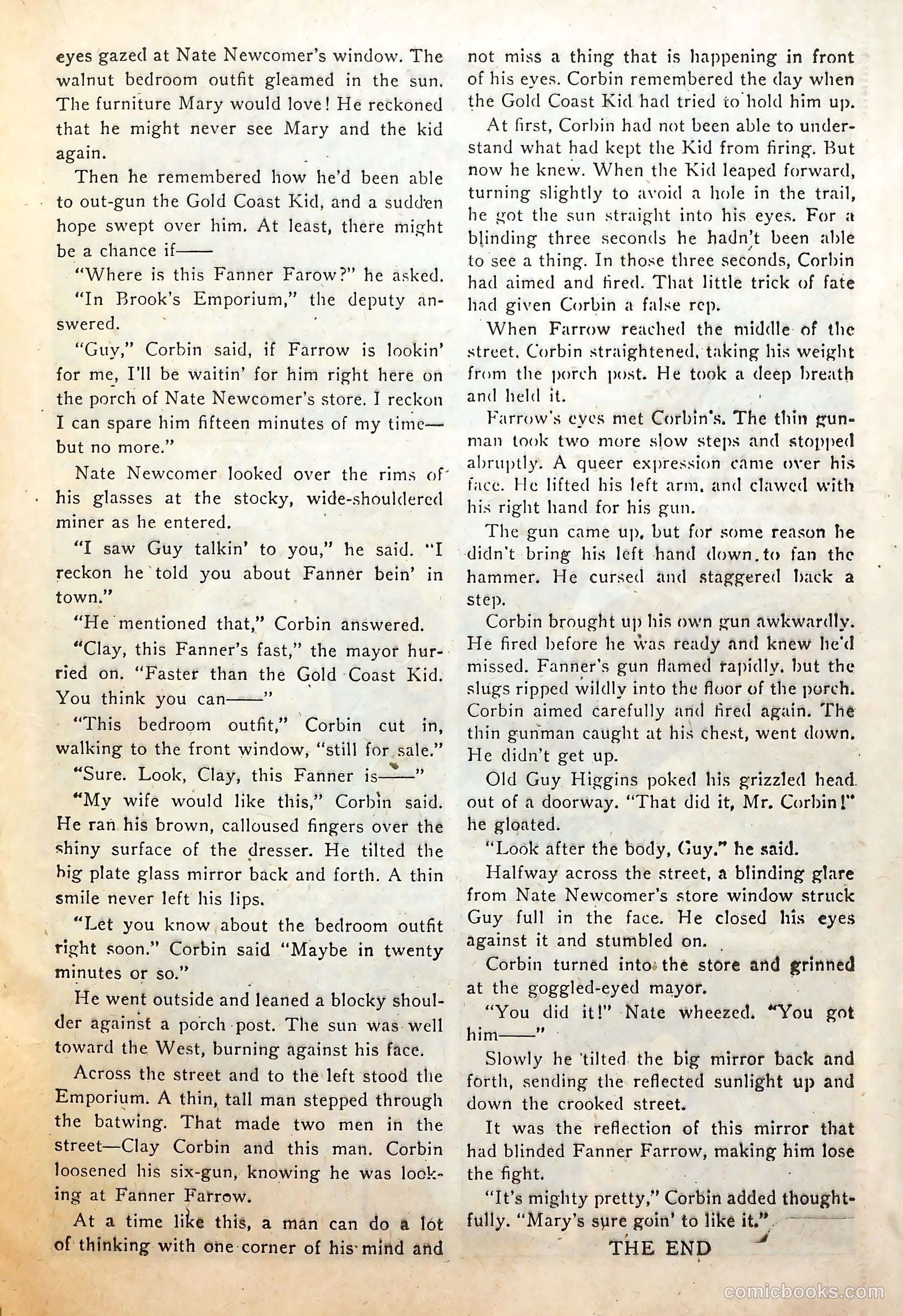 Cowgirl Romances #10 (1952) — page 21 of 36