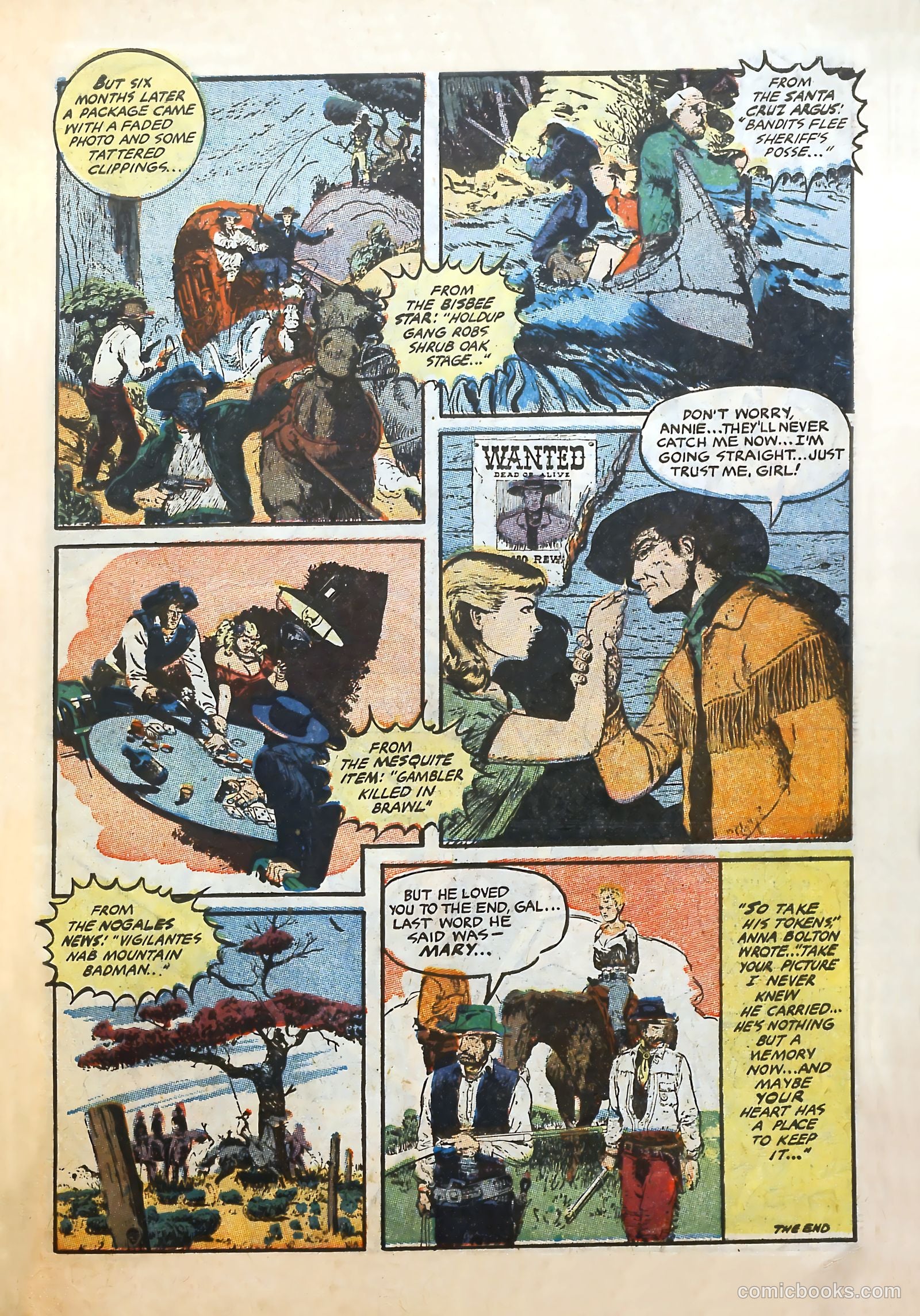 Cowgirl Romances #10 (1952) — page 27 of 36