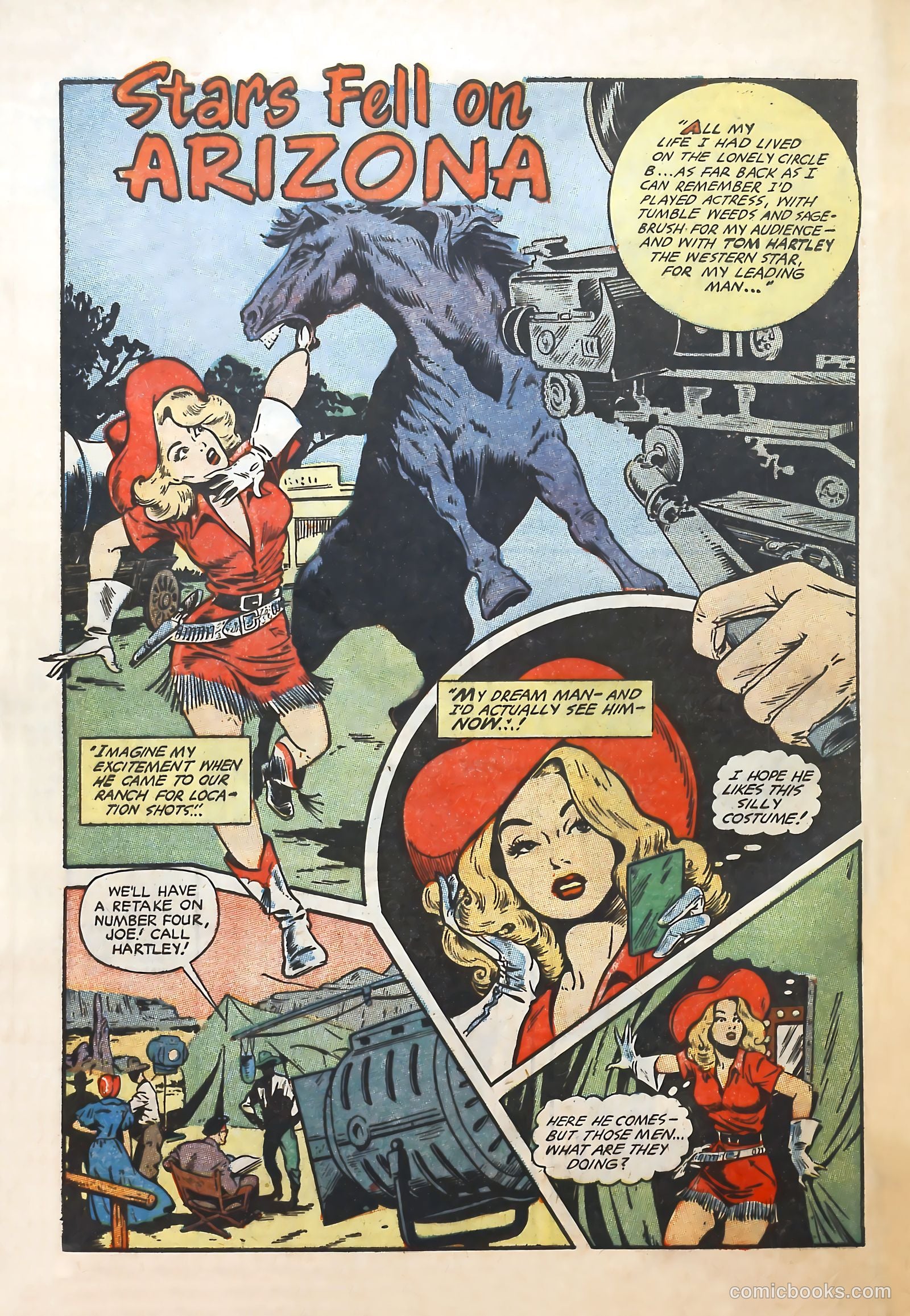 Cowgirl Romances #10 (1952) — page 28 of 36