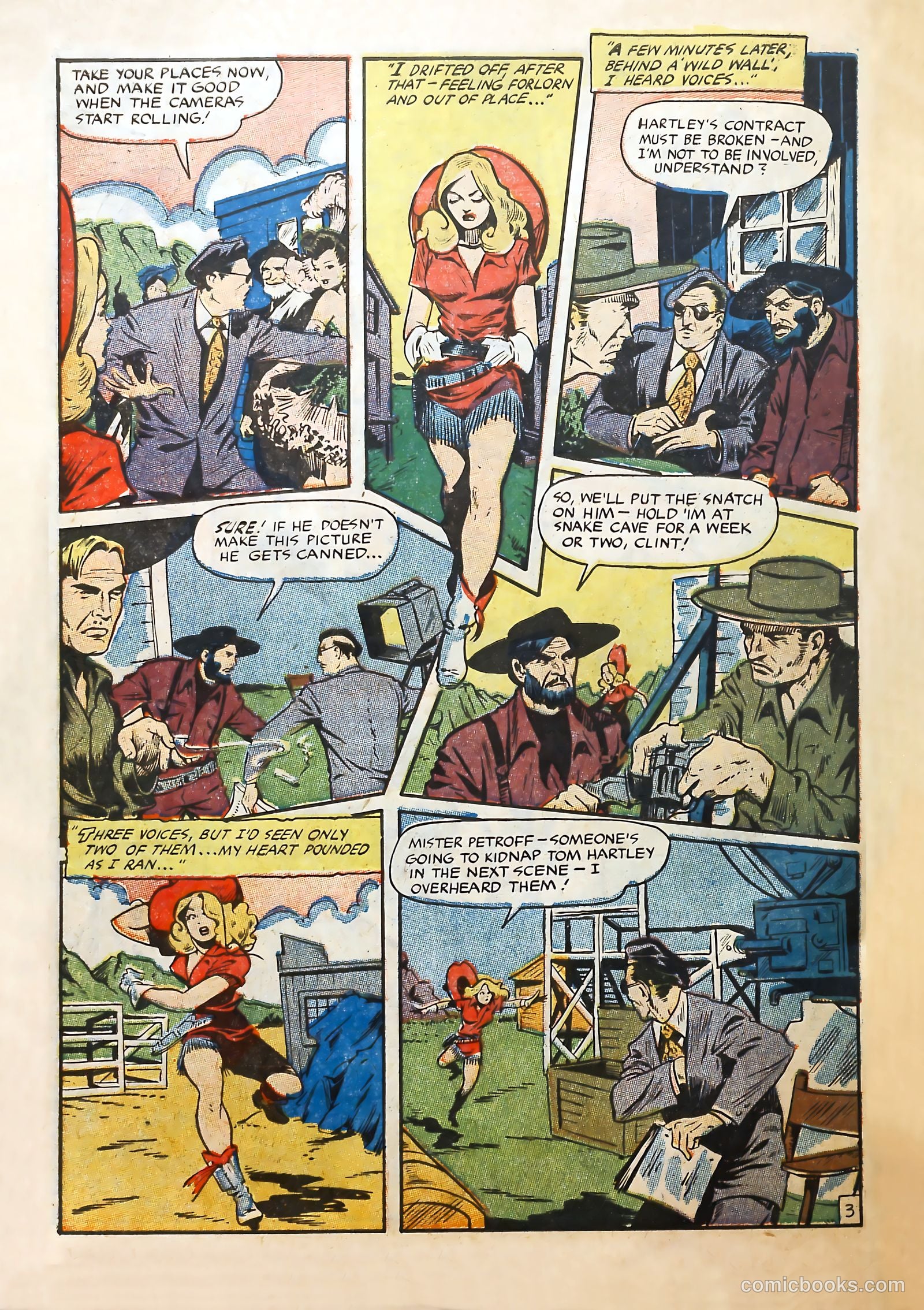 Cowgirl Romances #10 (1952) — page 30 of 36