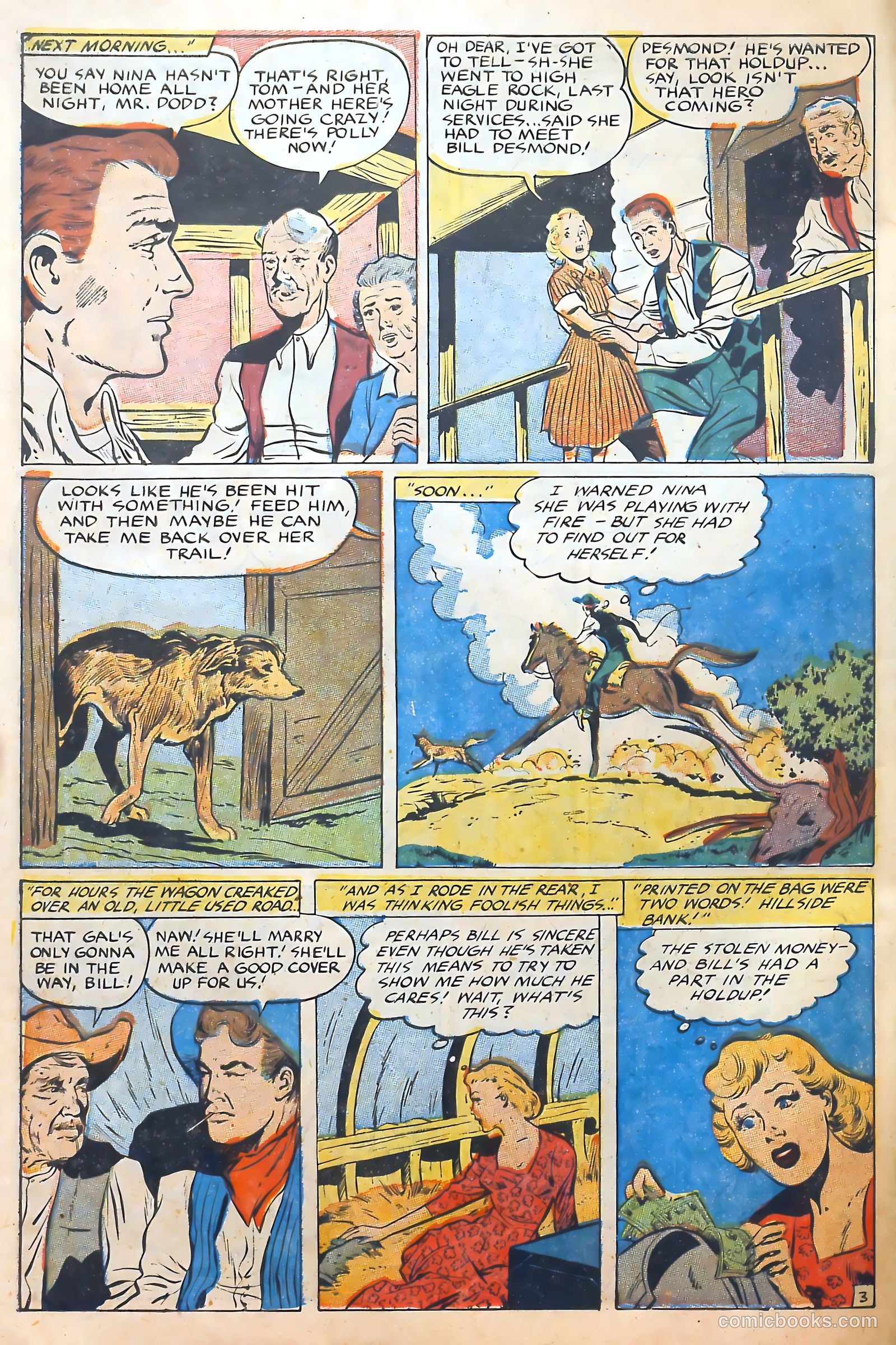 Cowgirl Romances #10 (1952) — page 6 of 36