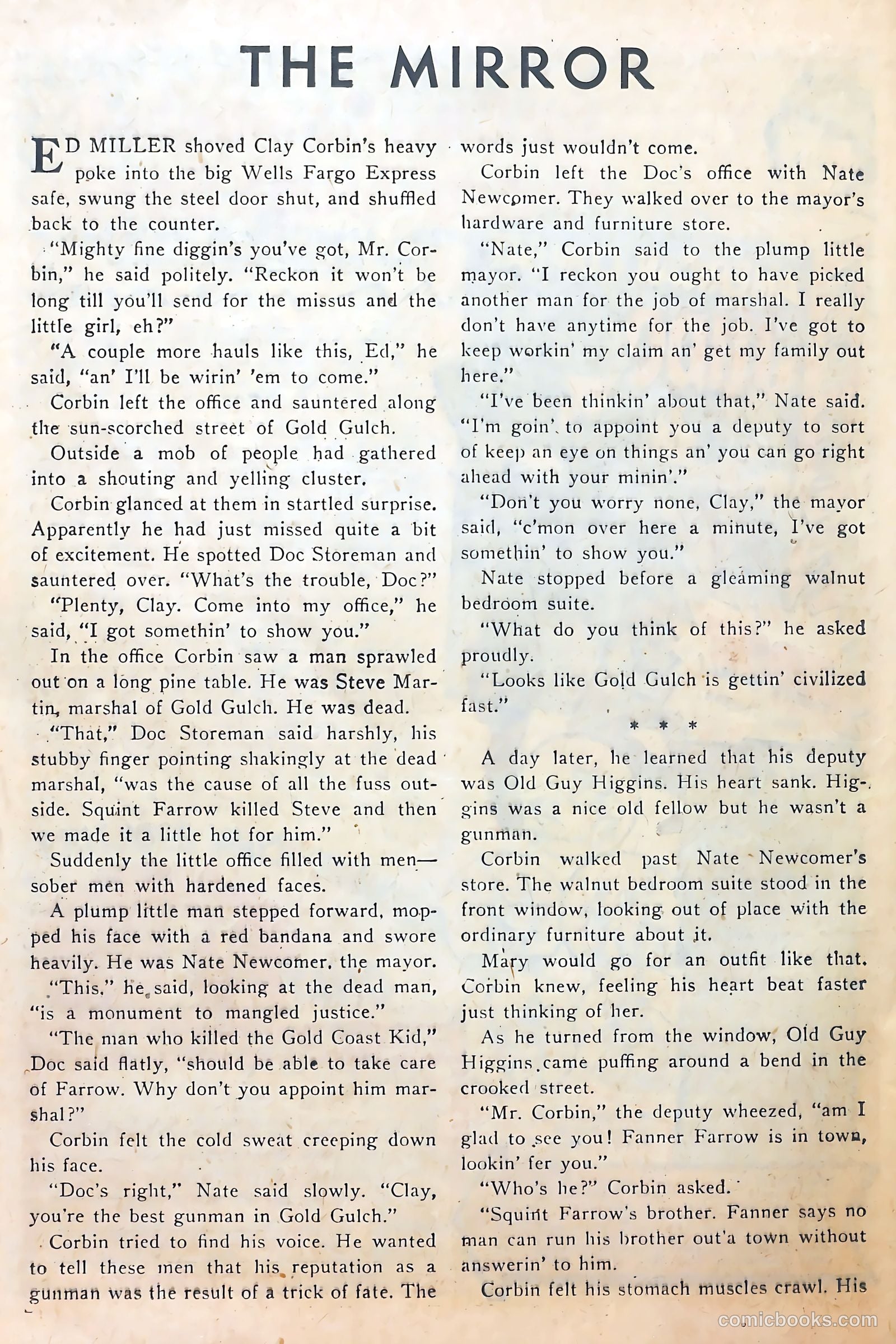 Cowgirl Romances #10 (1952) — page 20 of 36