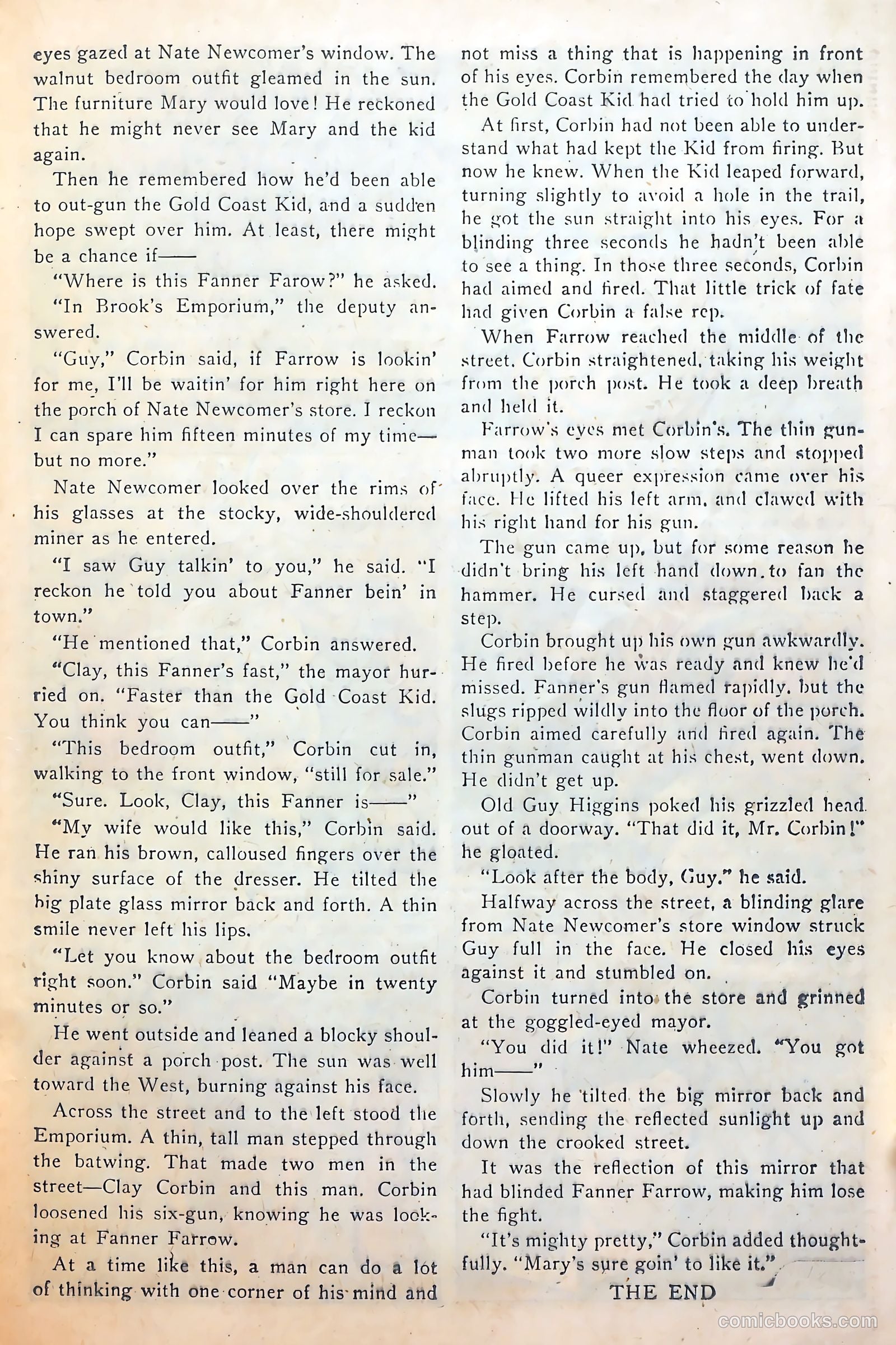 Cowgirl Romances #10 (1952) — page 21 of 36