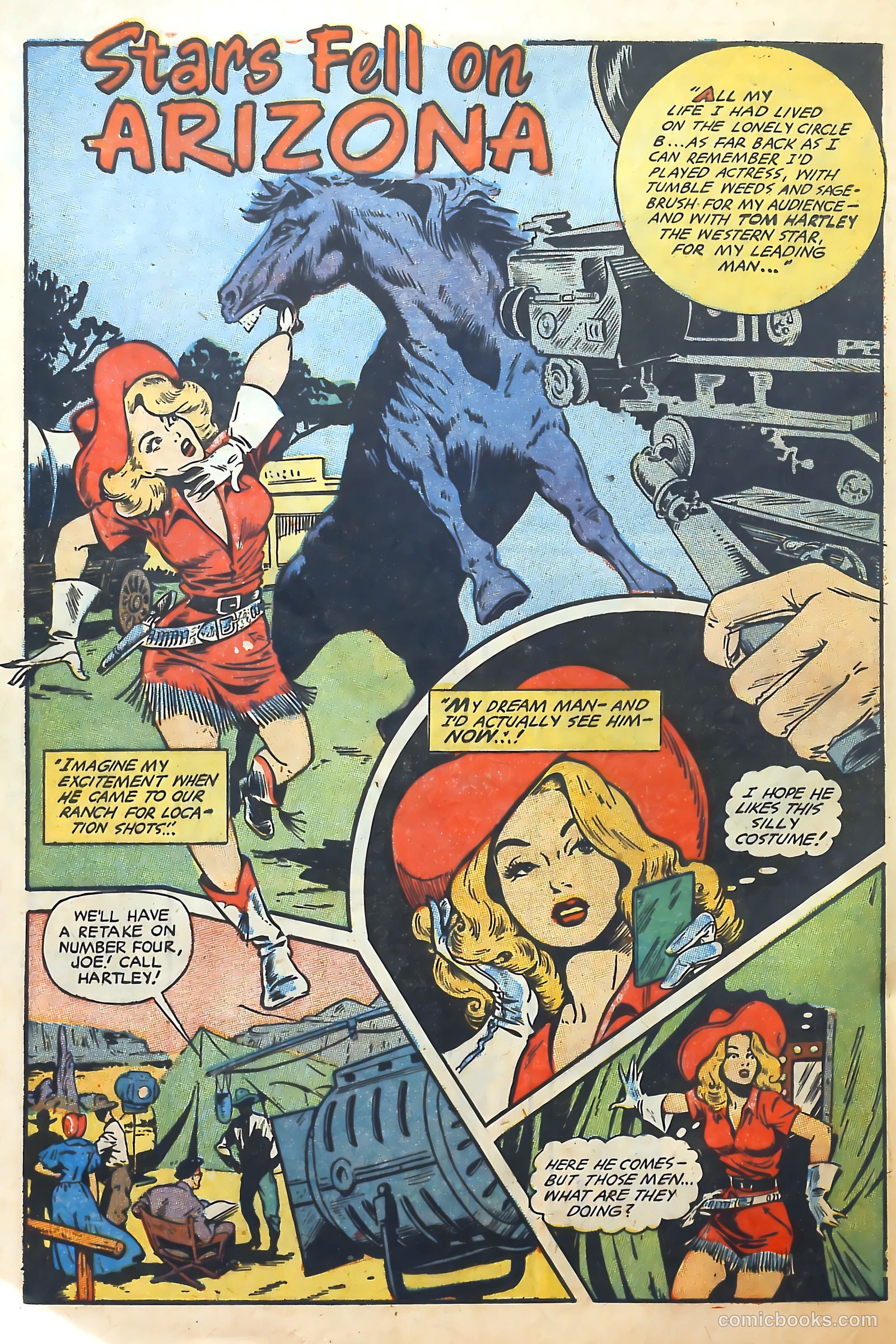 Cowgirl Romances #10 (1952) — page 28 of 36