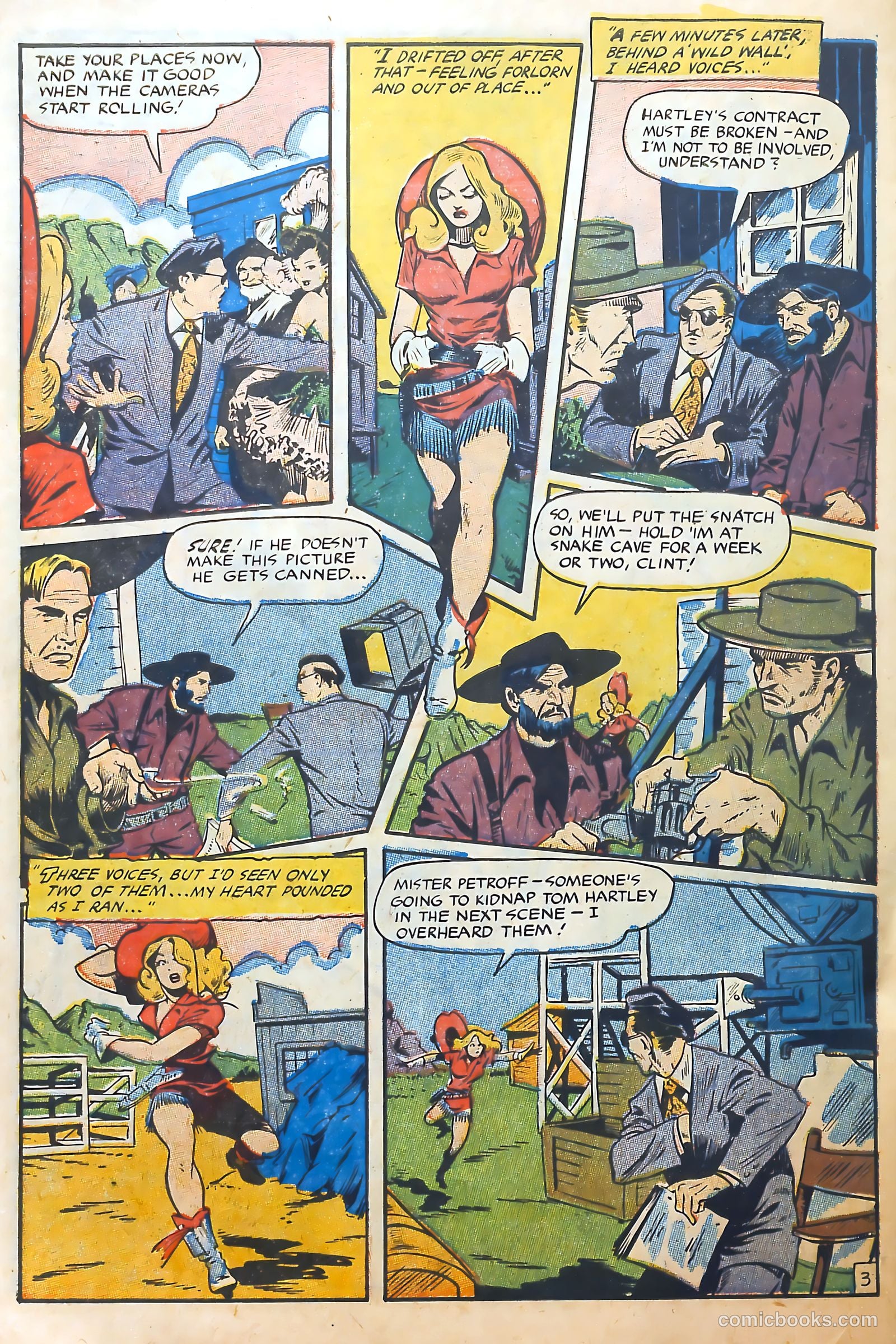 Cowgirl Romances #10 (1952) — page 30 of 36