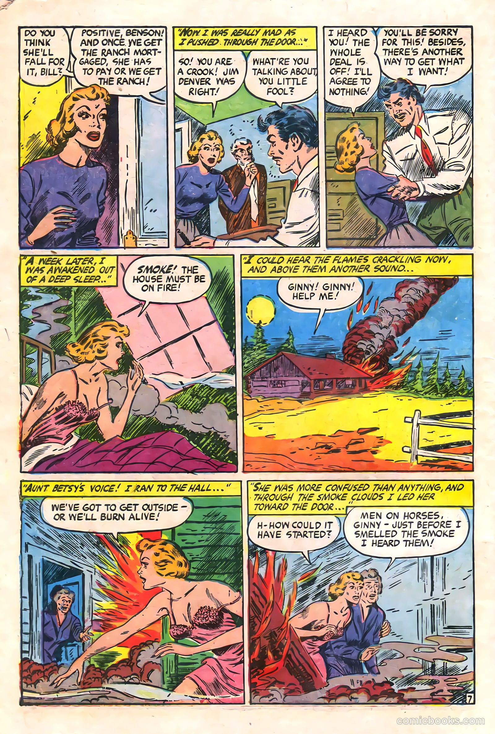Cowgirl Romances #11 (1952) — page 10 of 36