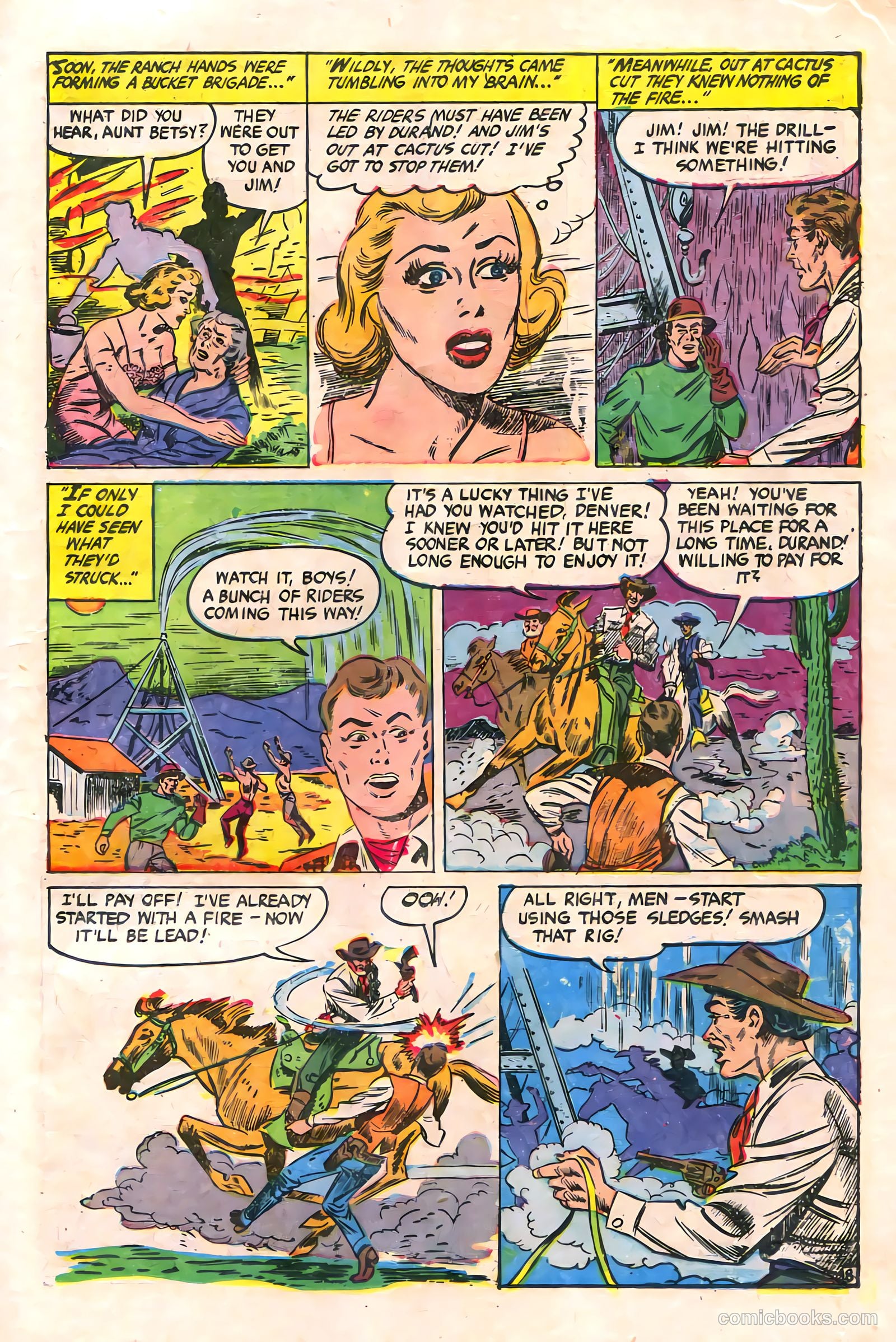 Cowgirl Romances #11 (1952) — page 11 of 36